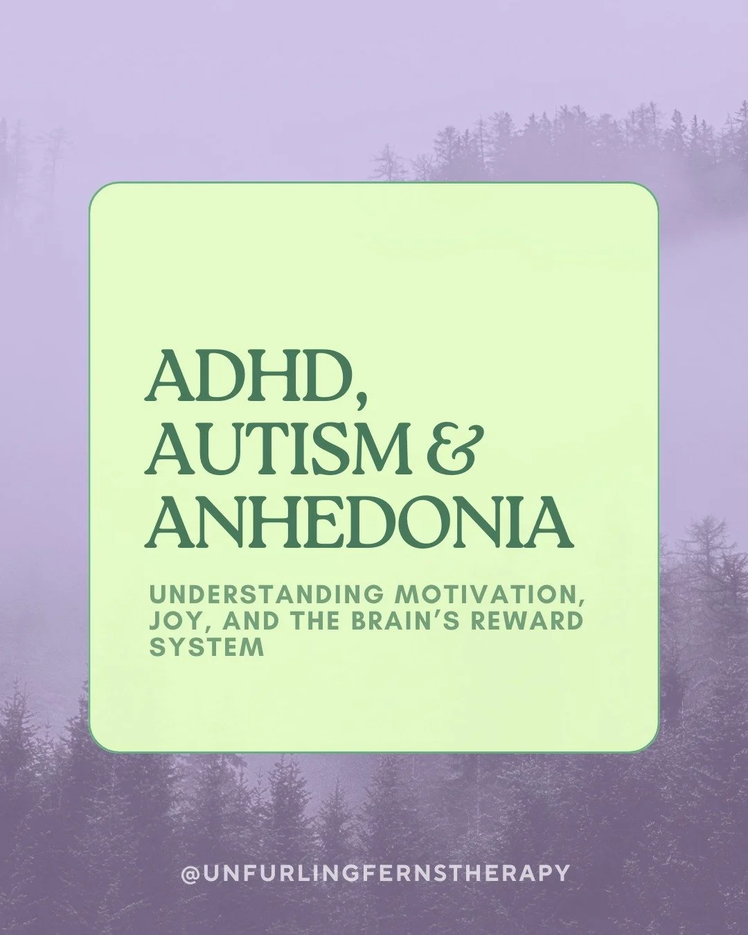 Motivation and joy can feel harder with ADHD or Autism, and there are neurological reasons why. Here&rsquo;s what the research says, and why it&rsquo;s not your fault.

--

Ever feel like motivation and joy just&hellip; don&rsquo;t click the same way