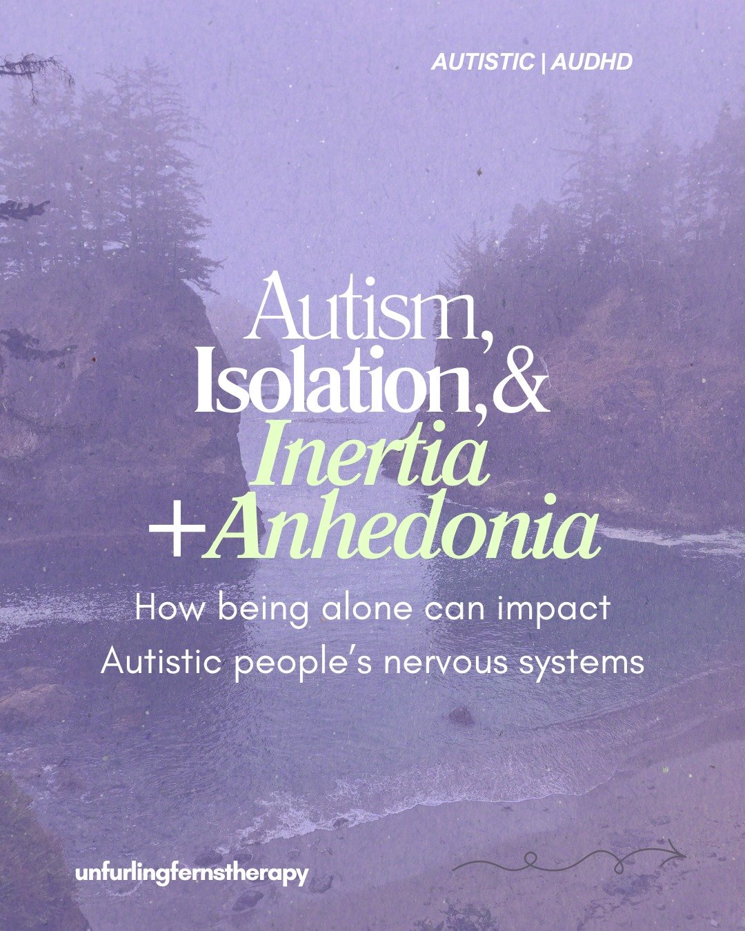 Many Autistic people notice that long stretches of time alone can shift our nervous systems in ways that feel heavy, flat, and hard to move out of &mdash; even when we want to do things.

This isn&rsquo;t due to laziness or a lack of effort.
It&rsquo