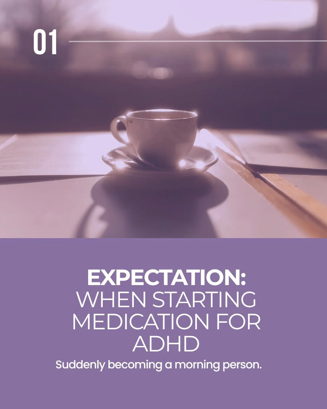 A lot of people expect ADHD medication to &lsquo;fix&rsquo; everything &mdash; and can feel disappointed when expectations don&rsquo;t meet reality. 

But what does change is your ability to make changes and start to see things shift and stick. ✨

#a