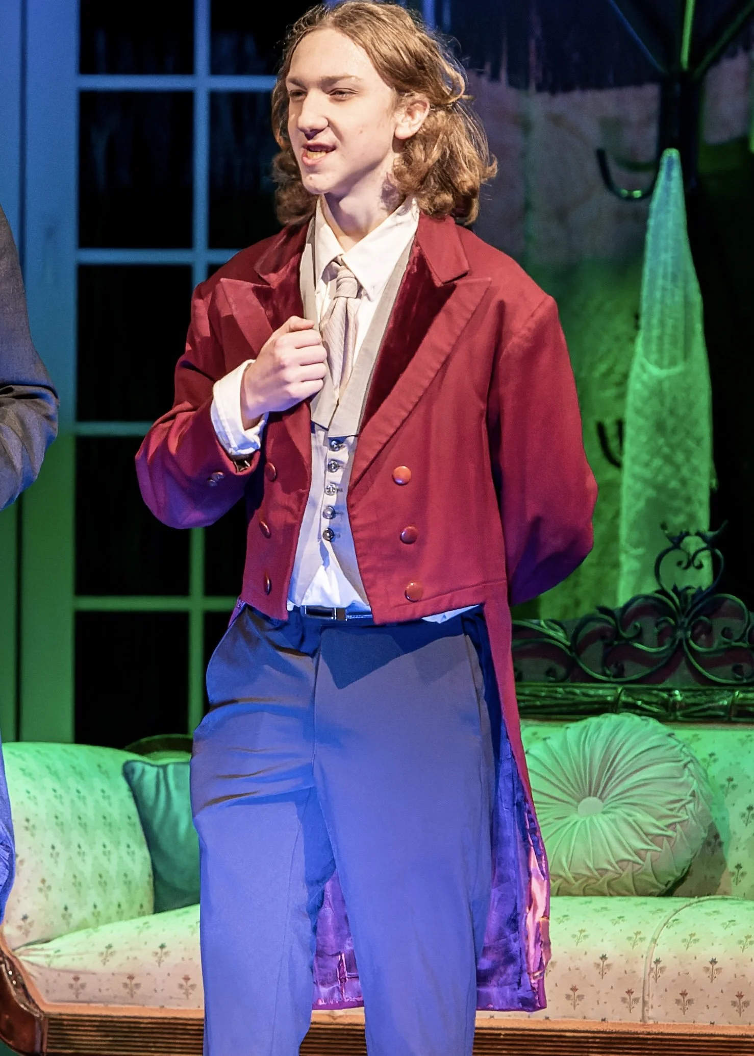 Chemical Imbalance - Prince of Peace Christian School 2022 - Head Costumer - Pictured: Mason Barnes as Henry Jekyll 