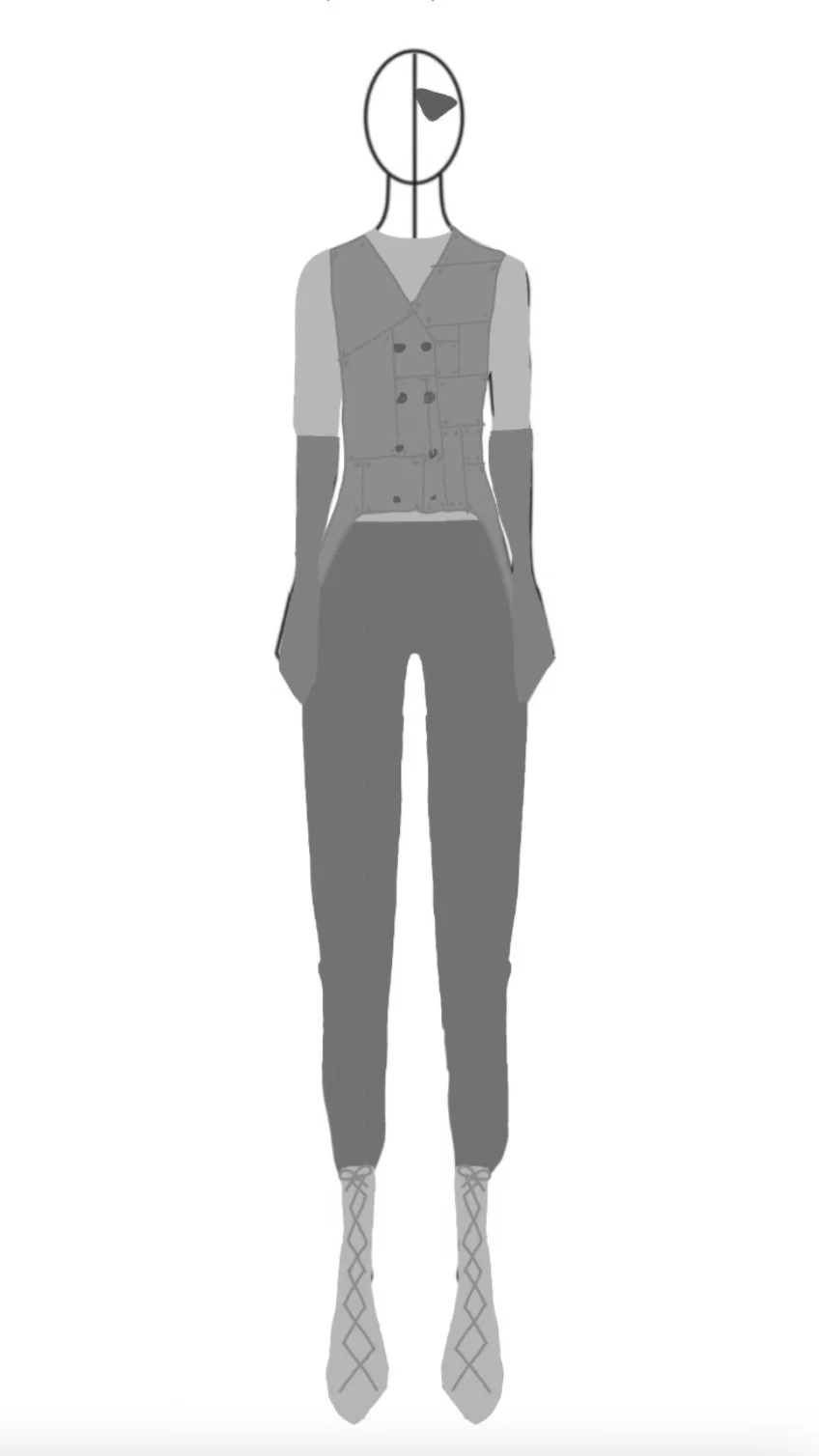 The Wizard of Oz - Prince of Peace Christian School - 2021 - Head Costumer - The design for  Tin Man