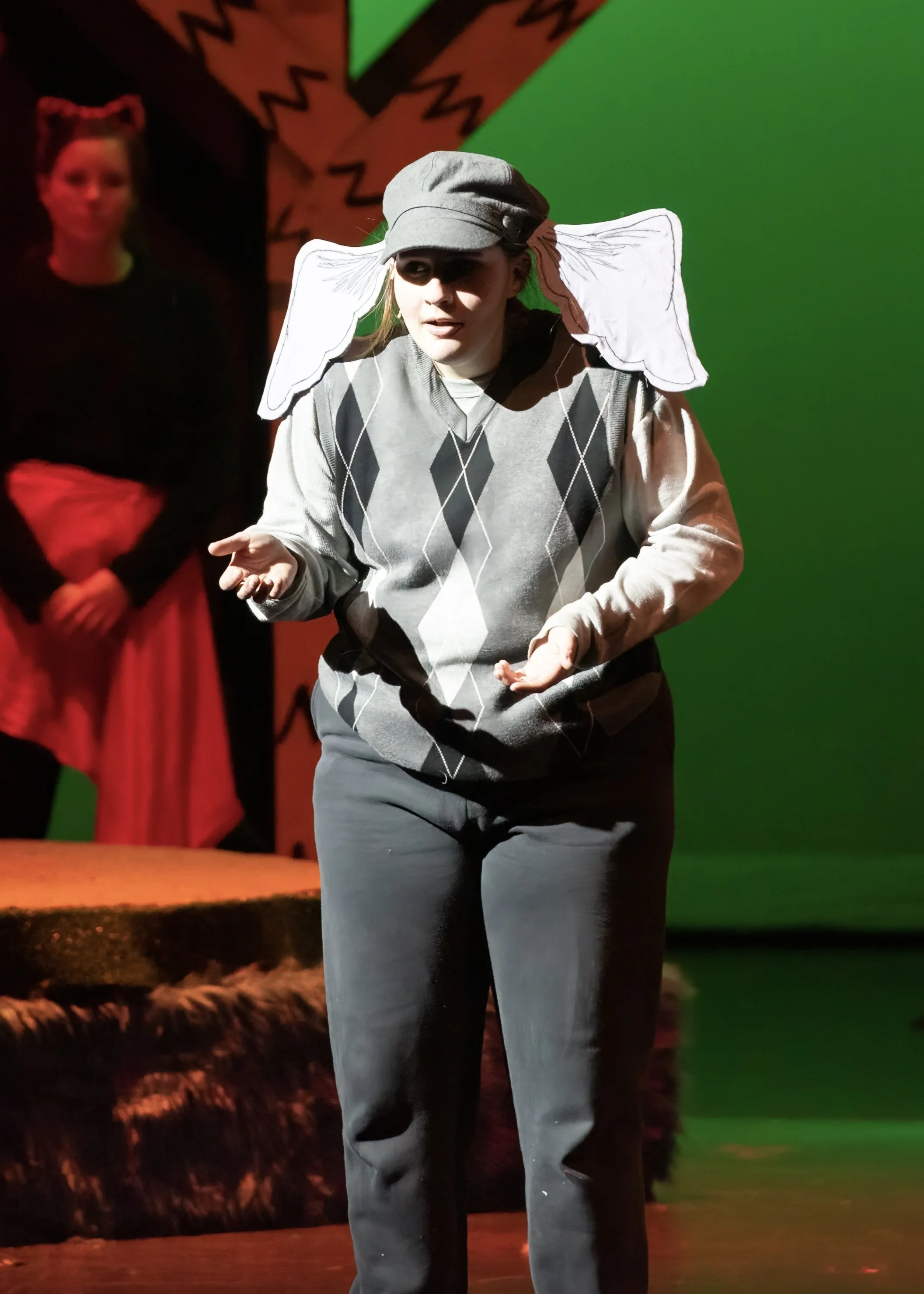 Seussical - Prince of Peace Christian School - 2022 - Co-Costumer - Schmidt and Jones Best Costume Design Nominee - Pictured: Arianna Cinello as Horton 
