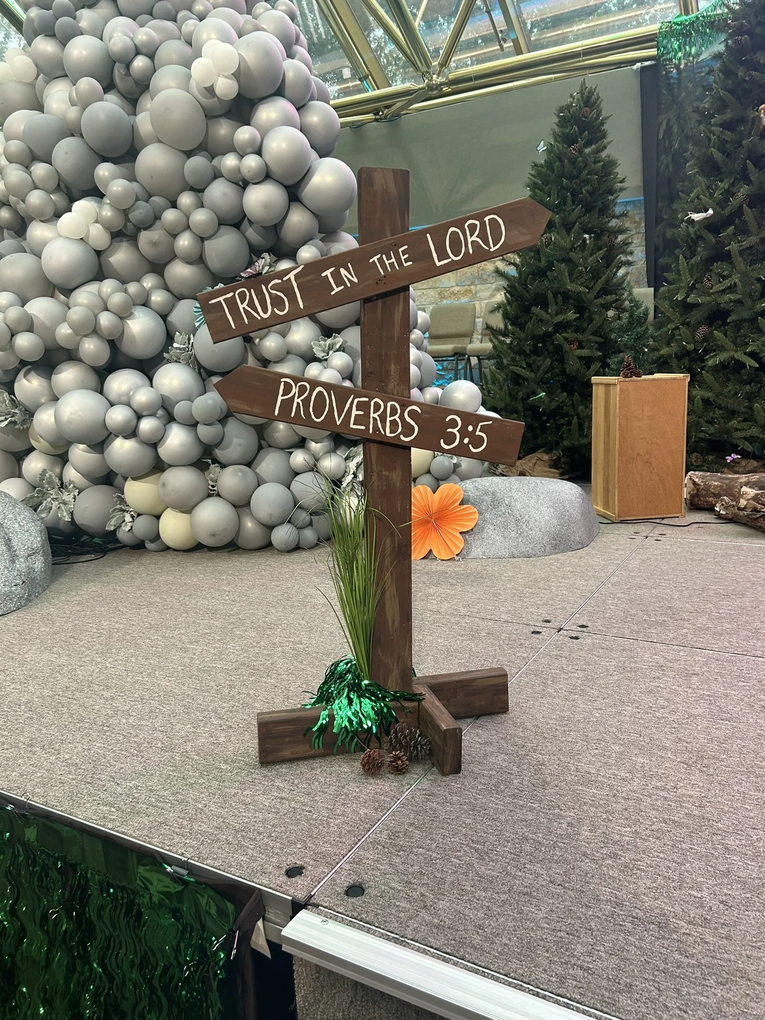 True North: VBS 2025 - Prince of Peace Lutheran Church - Head Set Designer/Builder/Painter