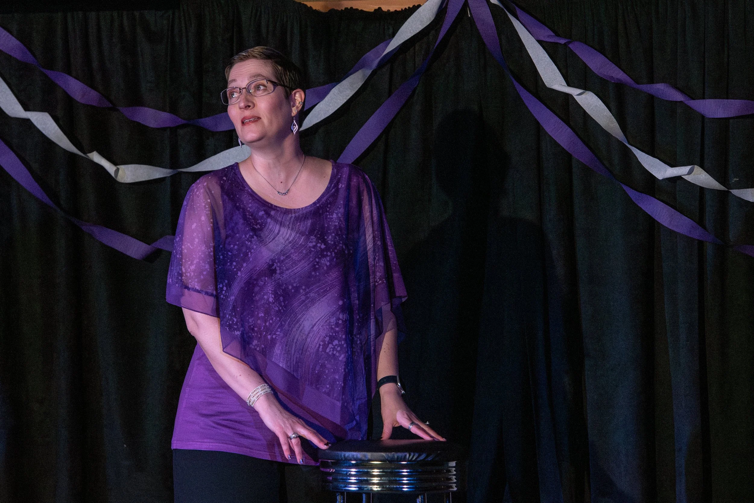 Megan Krizan in Rehearsed Karaoke 