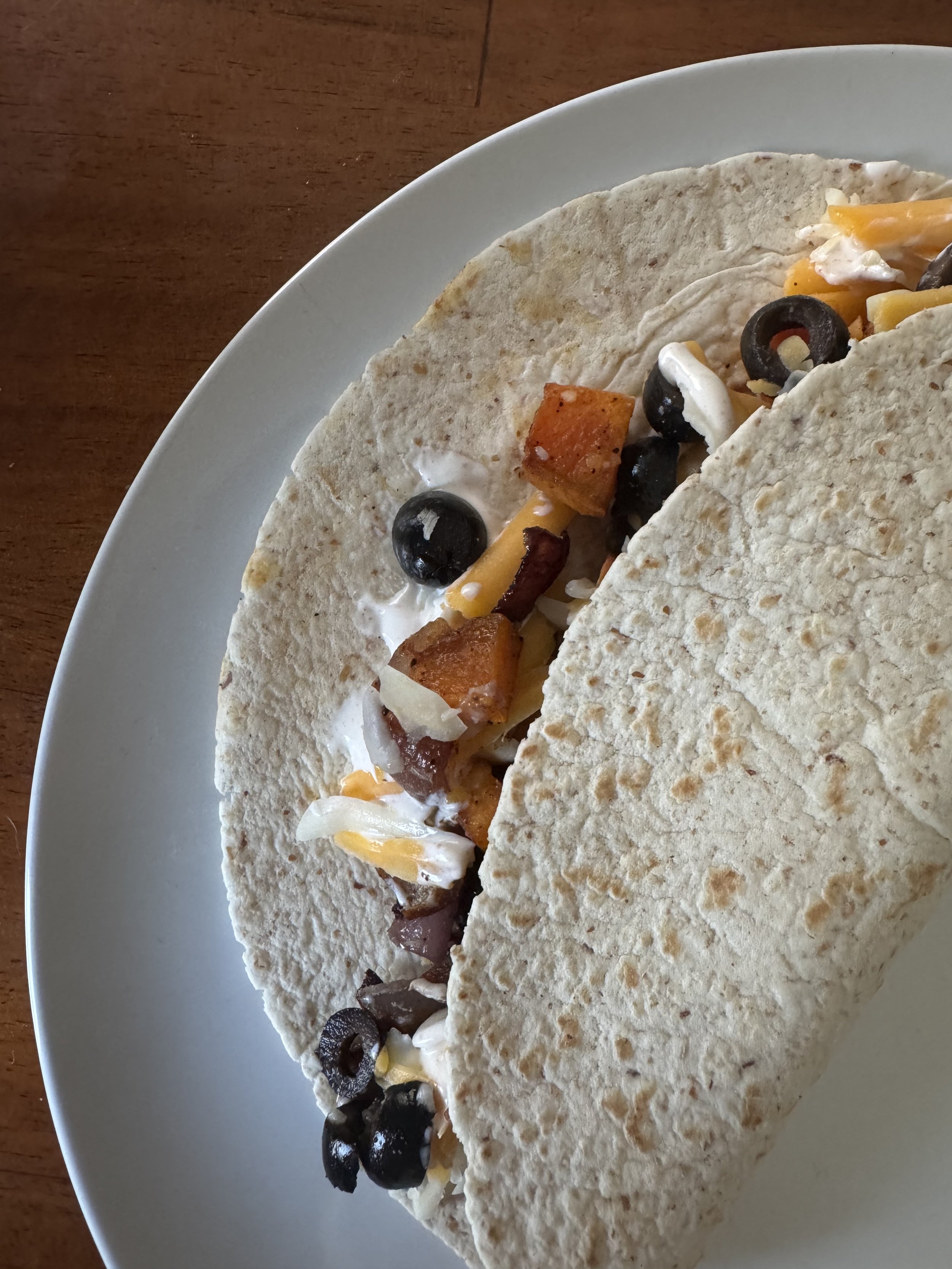 Sweet potato black bean tacos