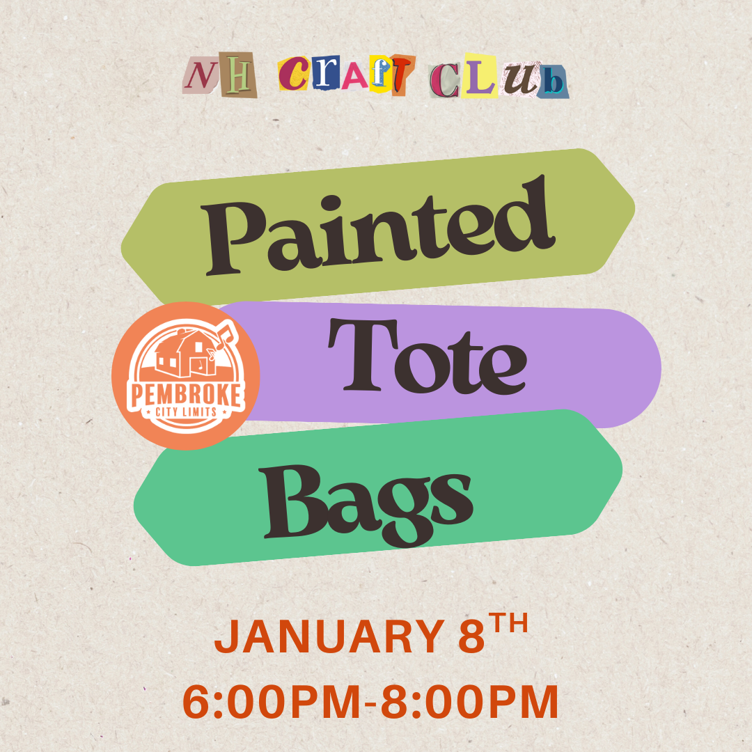 Painted Tote Bags ~ Pembroke City Limits