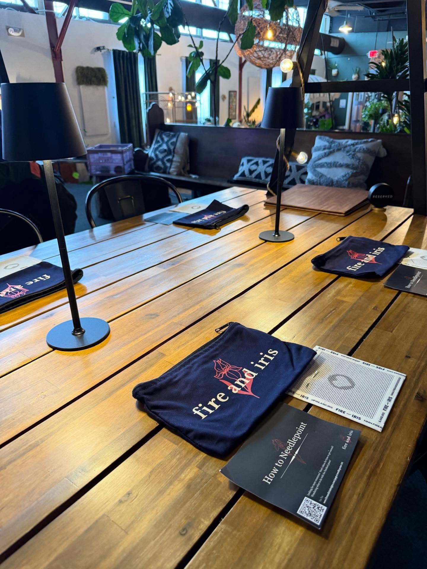 A weekend full of needlepoint! 
Big thanks to @fire.and.iris who taught us the basics of a continental stitch. 

#needlepoint #craftclub #nhcraftclub #newengland #artsandcrafts