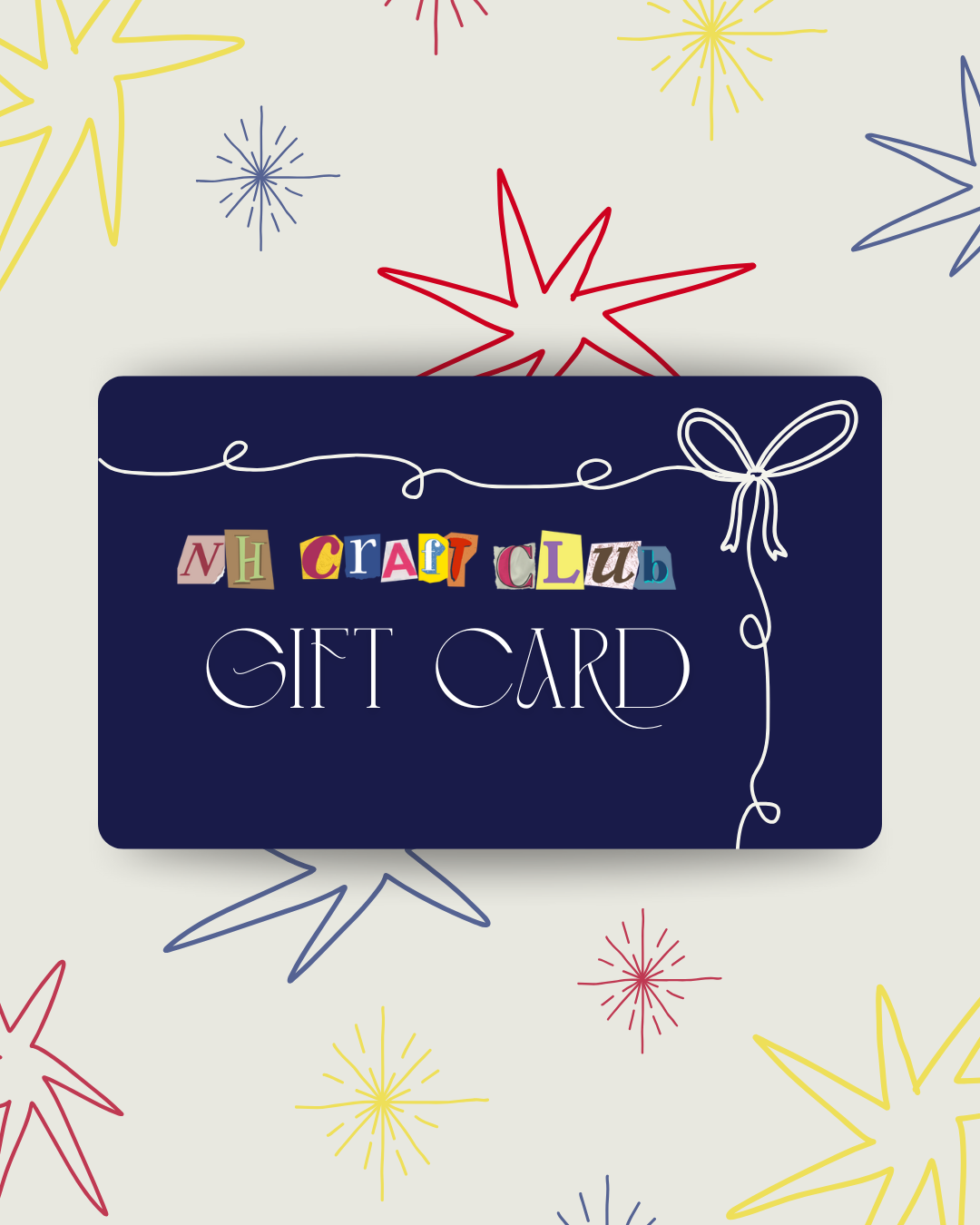 Gift Card ~ Give The Gift of Creativity