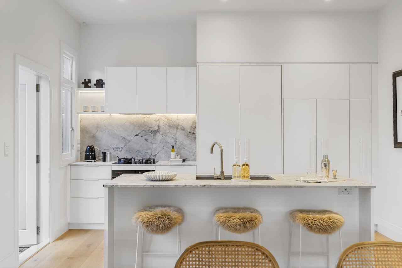 Detail of an Auckland bathroom renovation by Key Interiors