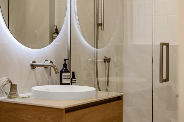 Custom bathroom renovation with vanity and tiling, Auckland — Key Interiors