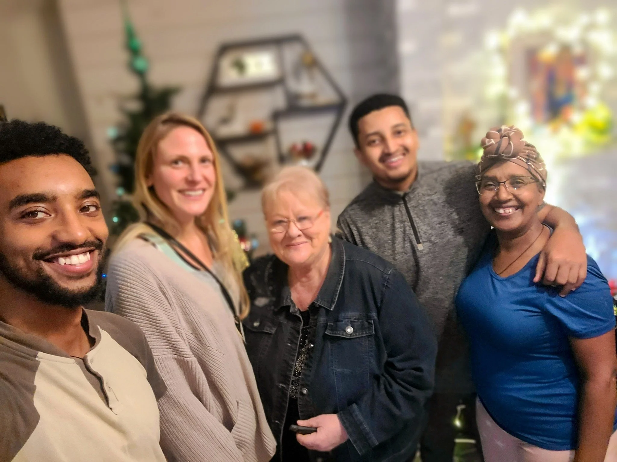 It was such a joy visiting long-term care homes during the Christmas season and helping spread love, kindness, and holiday cheer to residents 💜 Moments like these remind us what nursing and healthcare are truly about &mdash; caring for others and ma