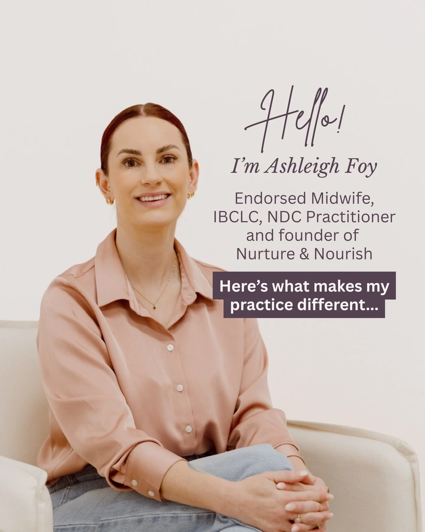 Hi, I&rsquo;m Ashleigh Foy - the Endorsed Midwife behind Nurture &amp; Nourish.

A few of you have commented about how BUSY I&rsquo;ve been lately with all my latest education. So, I thought I&rsquo;d give an update on where I&rsquo;m at, and the way