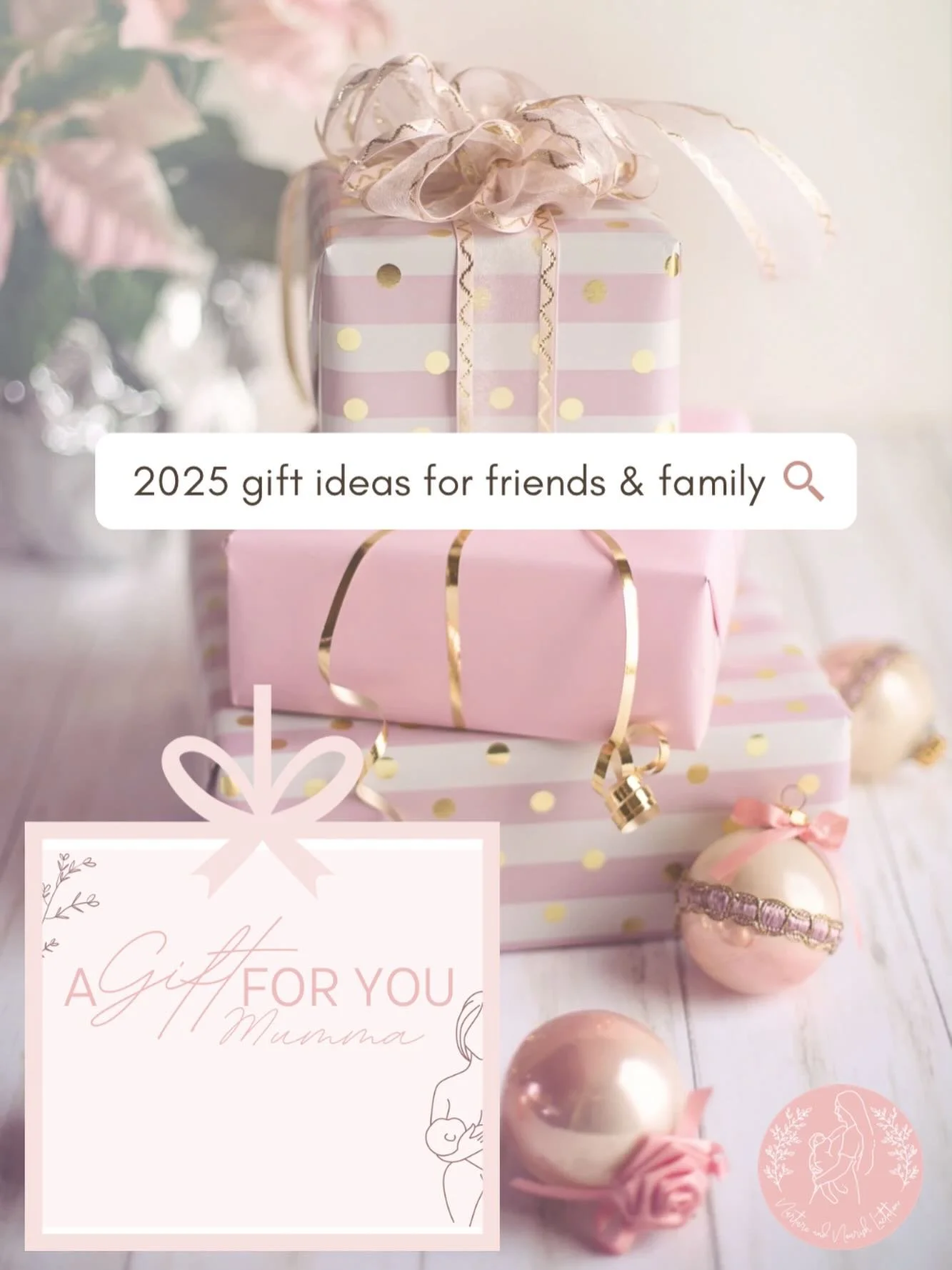Still searching for the perfect gift for your loved ones? 🎁

Give the gift of support and guidance.
The perfect gift for that new mum-to-be or new parents in your life.

Physical and E-Gift certificates are available for any amount you wish. You can
