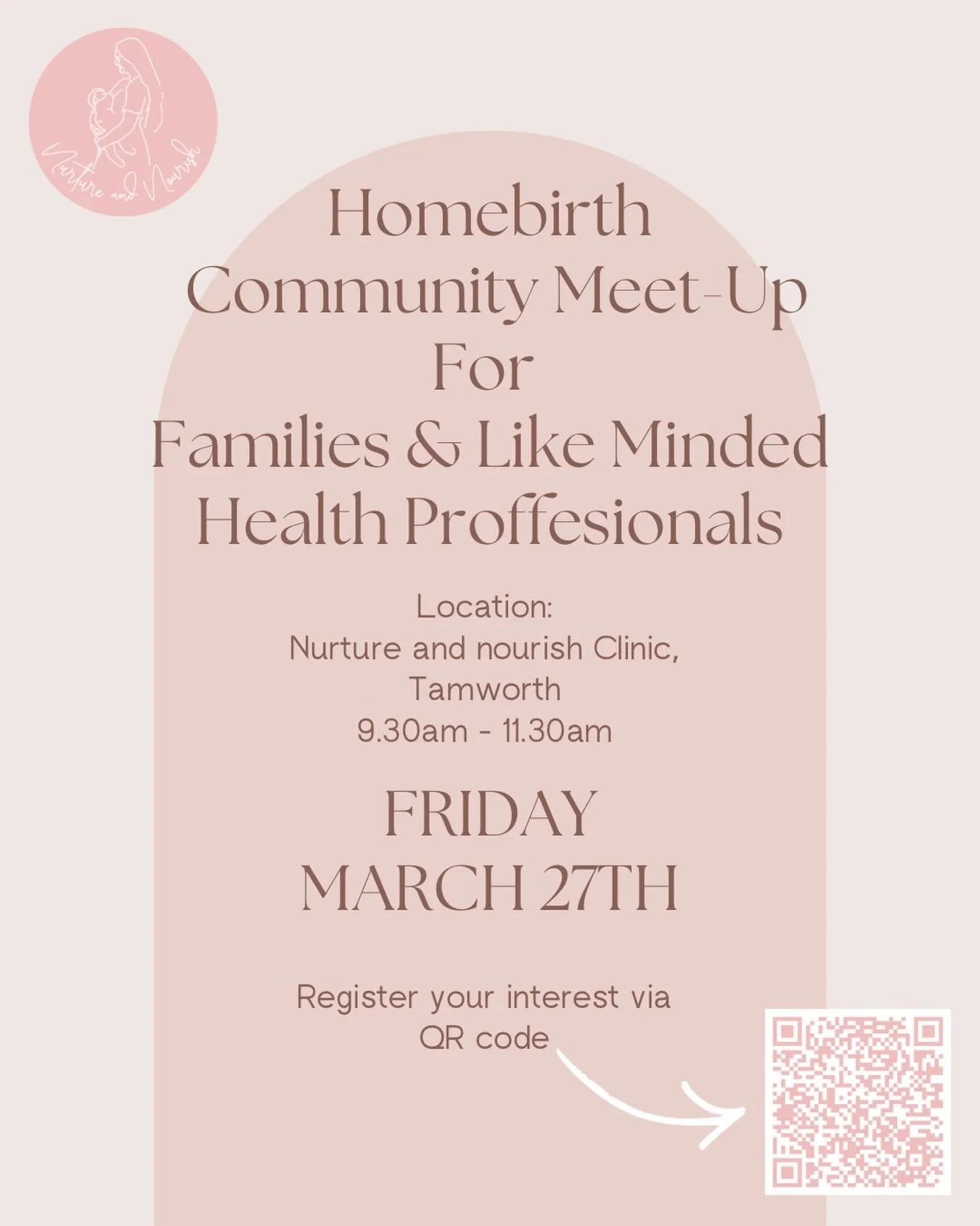 HOMEBIRTH COMMUNITY MEET-UP 🌿

For families and like-minded health professionals

Join us for a relaxed and welcoming morning of connection, conversation and community.

This gathering is open to:
&bull; Homebirth families
&bull; Private midwifery c