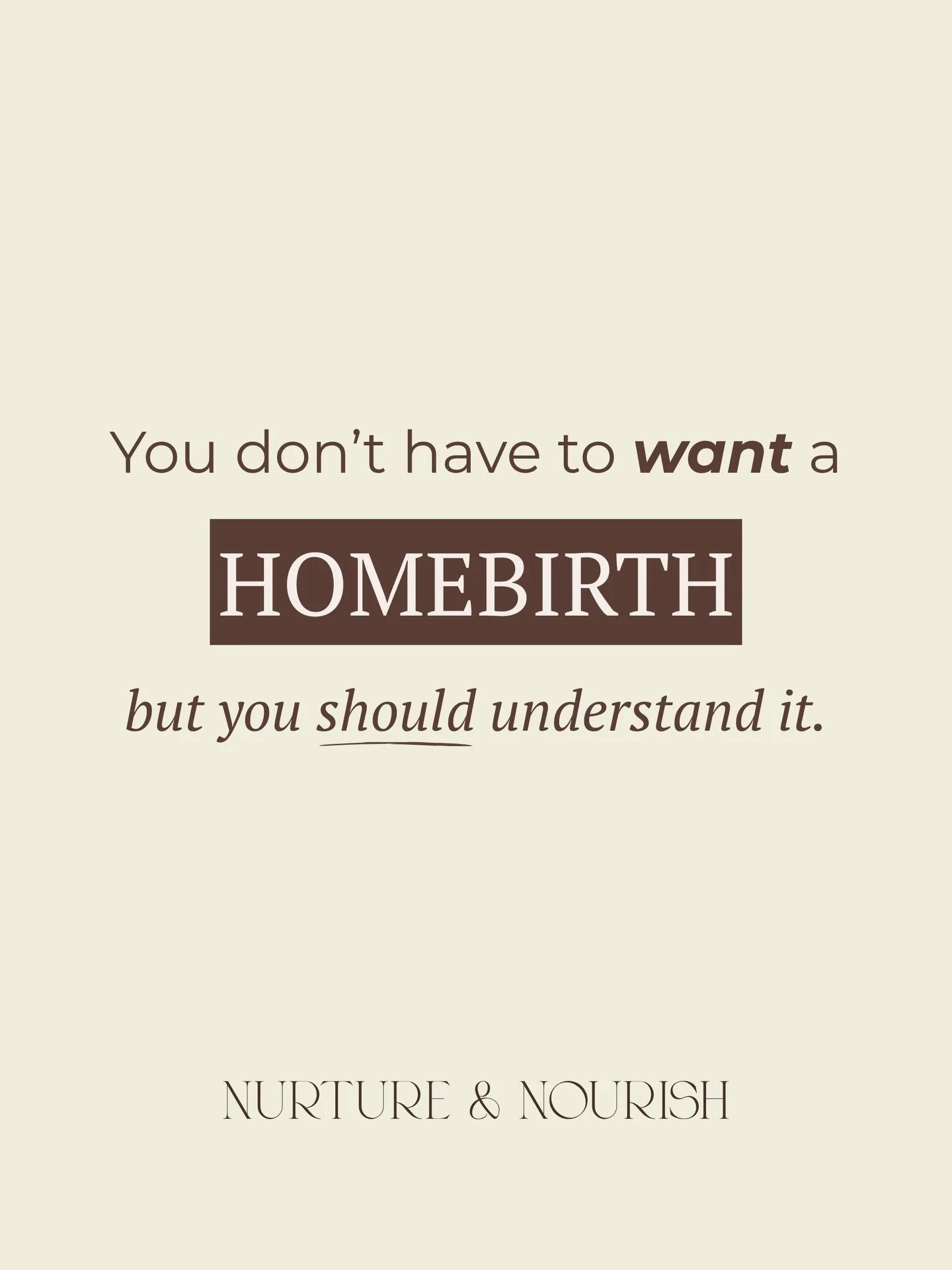 You don&rsquo;t have to want a homebirth. I&rsquo;m not here to convince or pressure you.

But I do want you to look at where your understanding of it comes from.

Because too often, opinions are formed on homebirth from stories that centre fear, wor