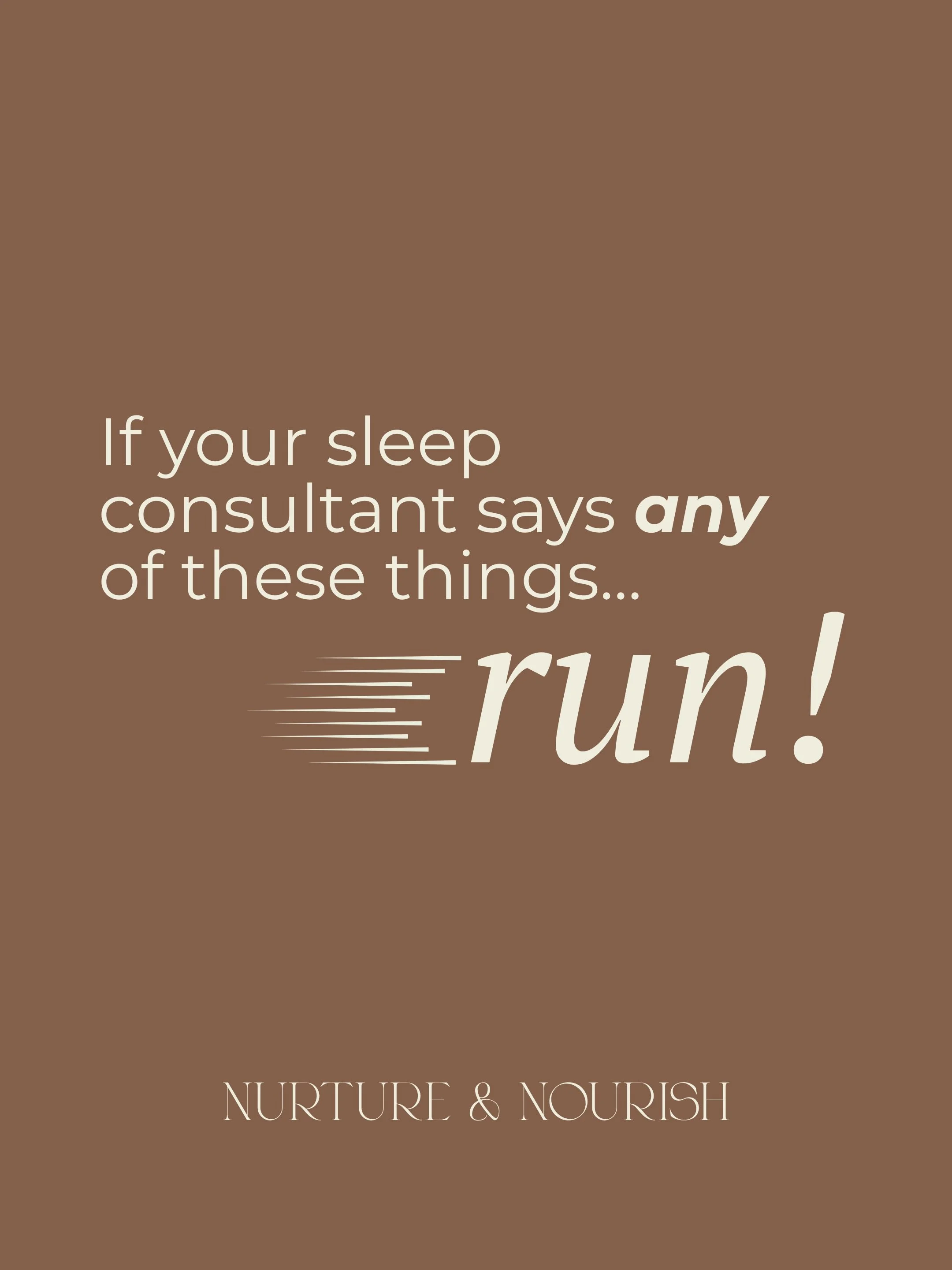 A lot of this kind of advice gets thrown around like it&rsquo;s just common sense. It&rsquo;s not&hellip; It&rsquo;s just common.

And when you actually slow down and look at it, it doesn&rsquo;t line up with how babies work.

Babies don&rsquo;t mani