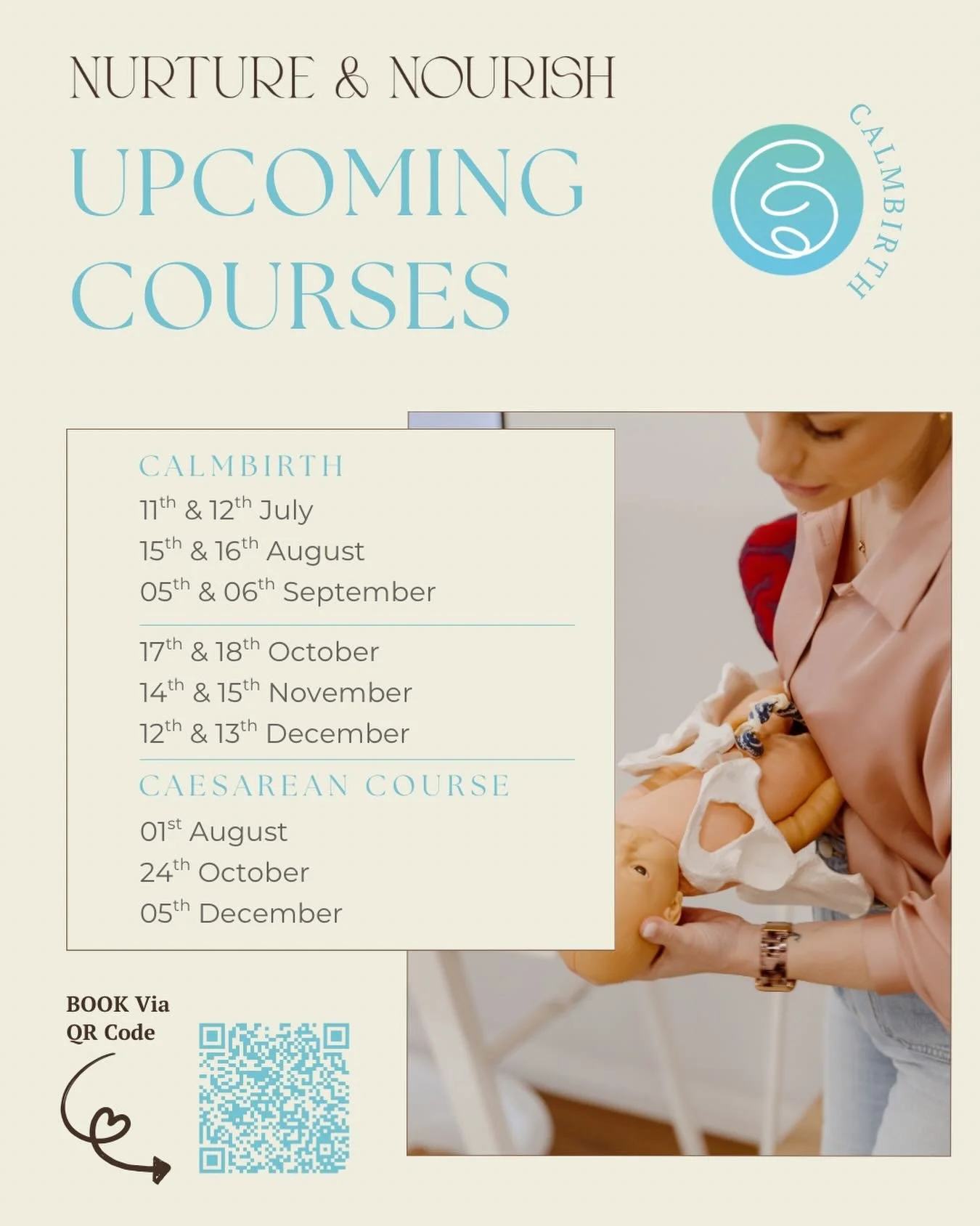 Birth education that focuses on confidence, connection, and calm 🤎

The second half of our 2026 @calmbirth classes are now available to book.

Designed to help you understand birth physiology, reduce fear, and build trust in your body&mdash;while su