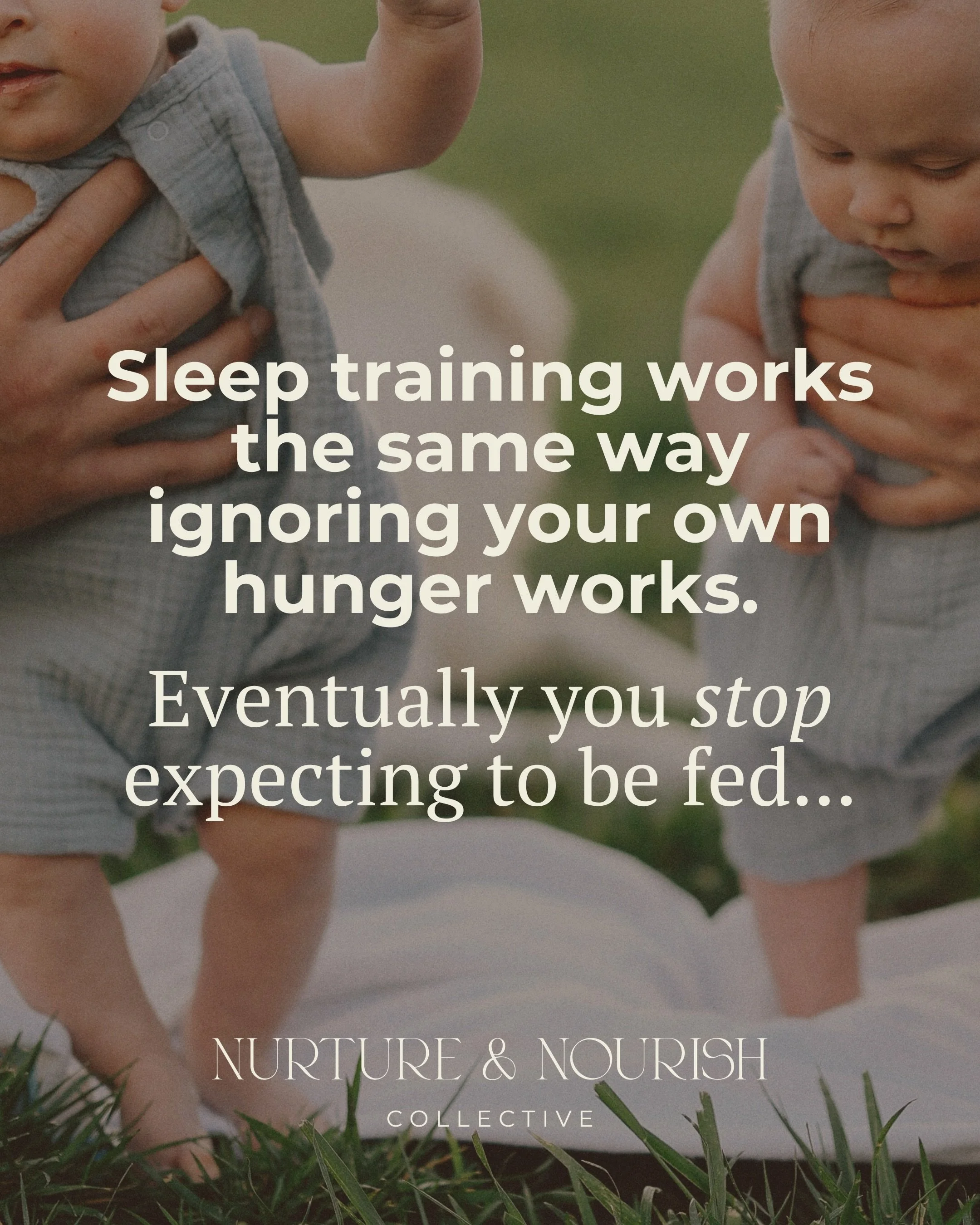 The sleep training industry is built on exhausted parents and the promise of a full night&rsquo;s sleep. It rarely tells you the full story of how that result is achieved.

You deserve real support. Not methods that work by outlasting your baby&rsquo
