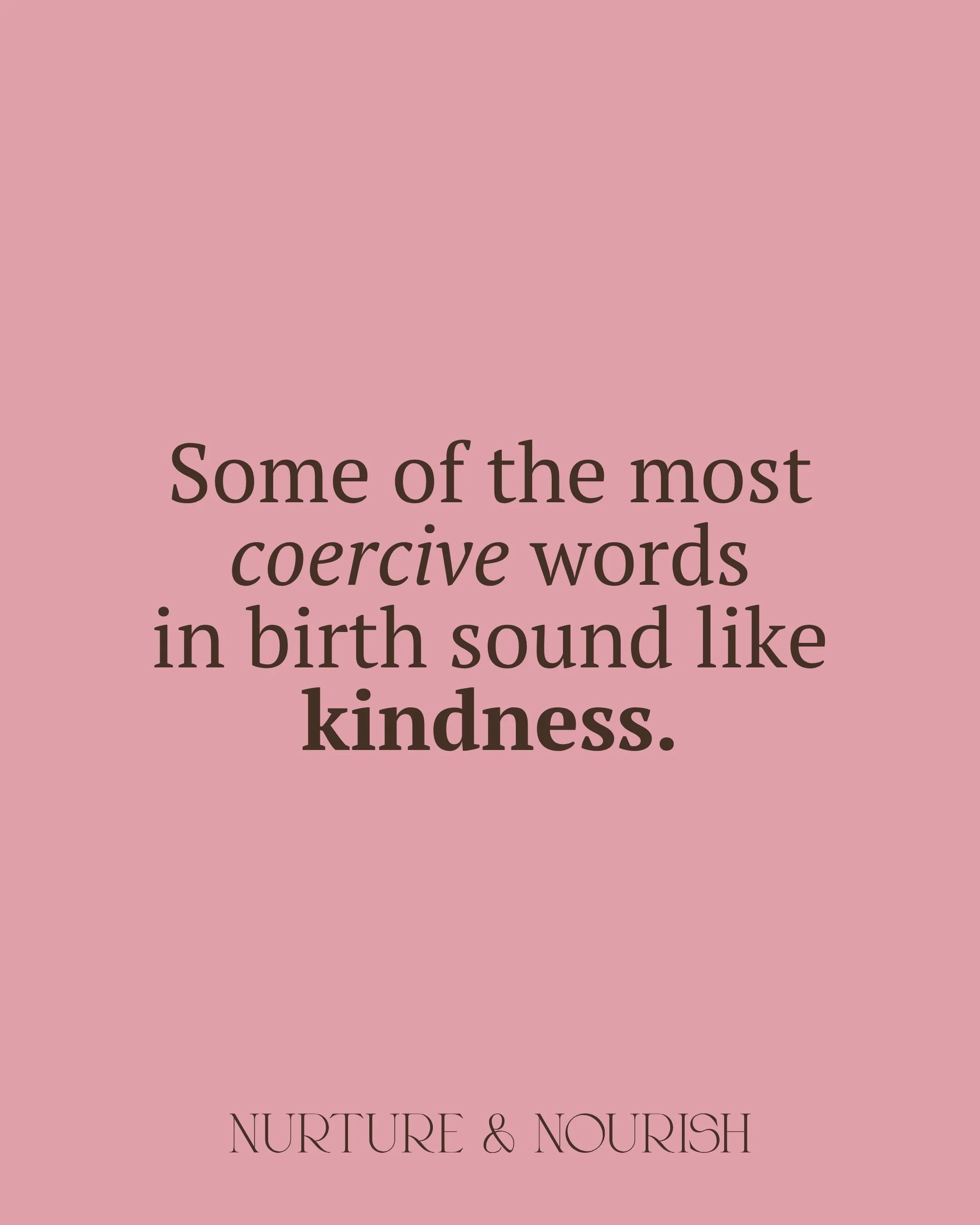Not all pressure sounds like pressure.

Sometimes it sounds like concern.

Sometimes it sounds like love for your baby.

The hardest phrases to push back on are the ones dressed up as care, because questioning them can feel like questioning whether y