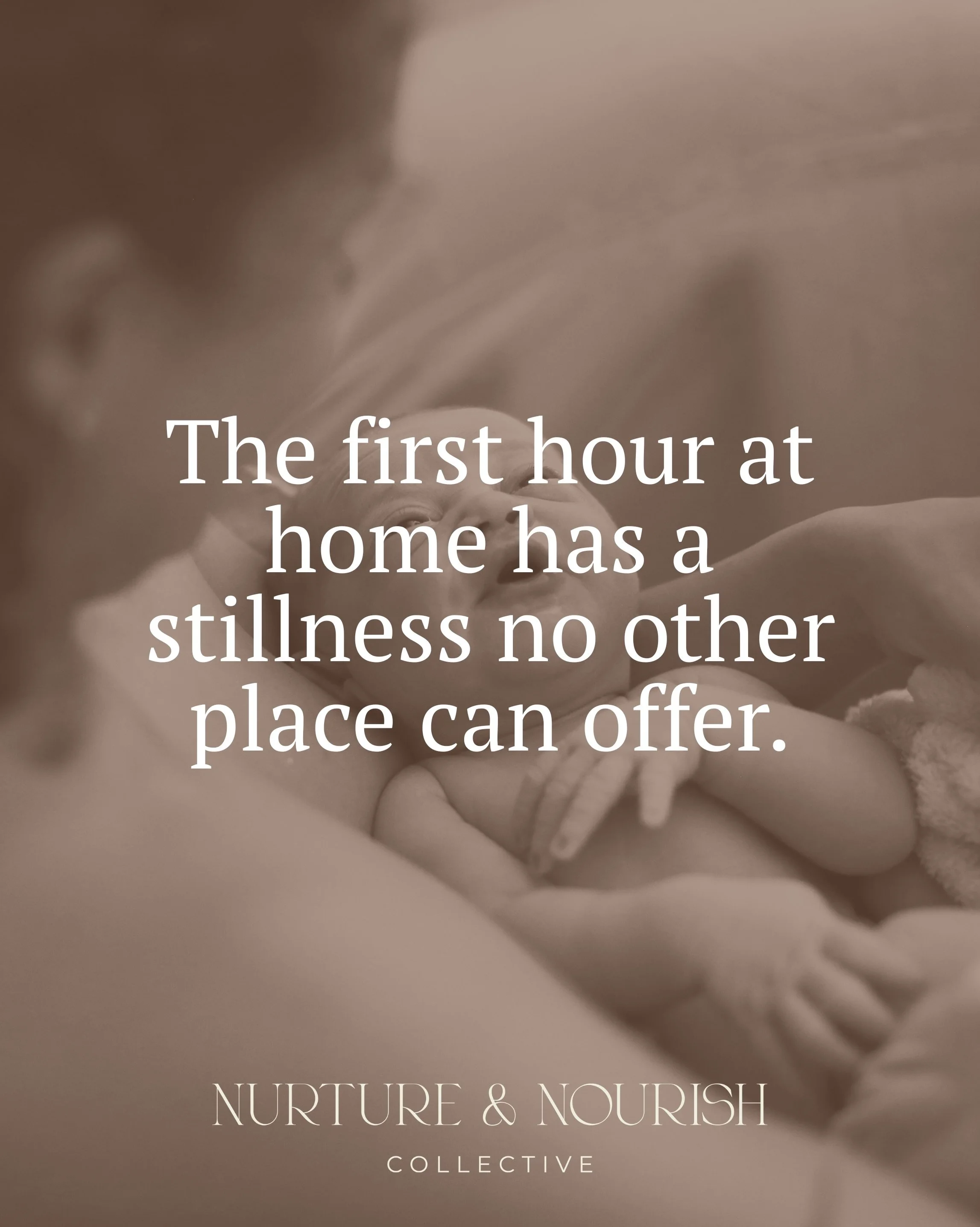 This is your golden hour at home ✨ 

Your baby lifted straight onto your skin. Still wet. Still warm from you. No corridor between the moment they arrive and the moment they land on your chest.

The cord stays attached, quietly pulsing, still doing i