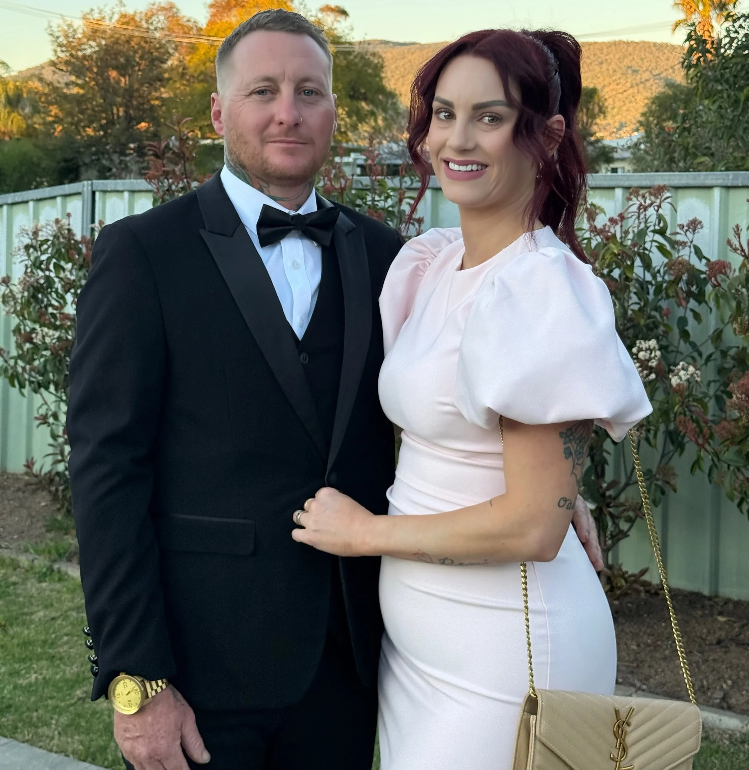 We may not have taken home a win last night, but we certainly took home some memories. 🥂✨

Last year it was just Seth and I celebrating, but this year we got to bring along my friend, my second midwife and work wife, Bec.

There&rsquo;s something pr