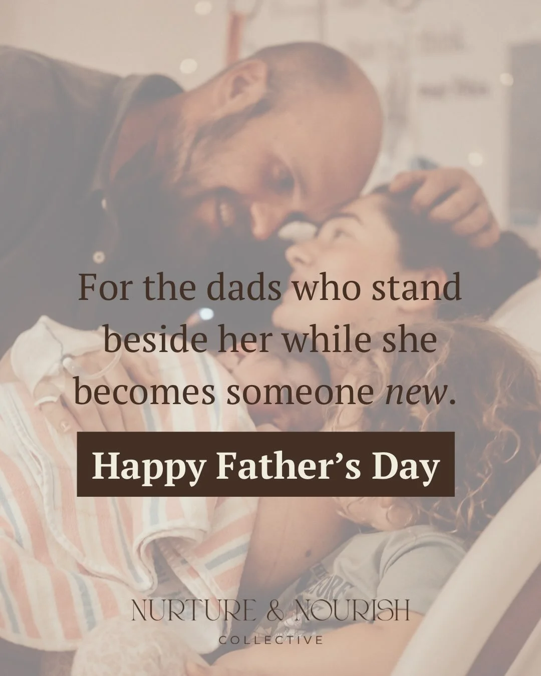 For the dads who stand beside her while she becomes someone new.

Birth may be her body&rsquo;s work, but the love, support and presence of a partner can mean everything.

The hand she reaches for.
The voice that reminds her she can do this.
The pers