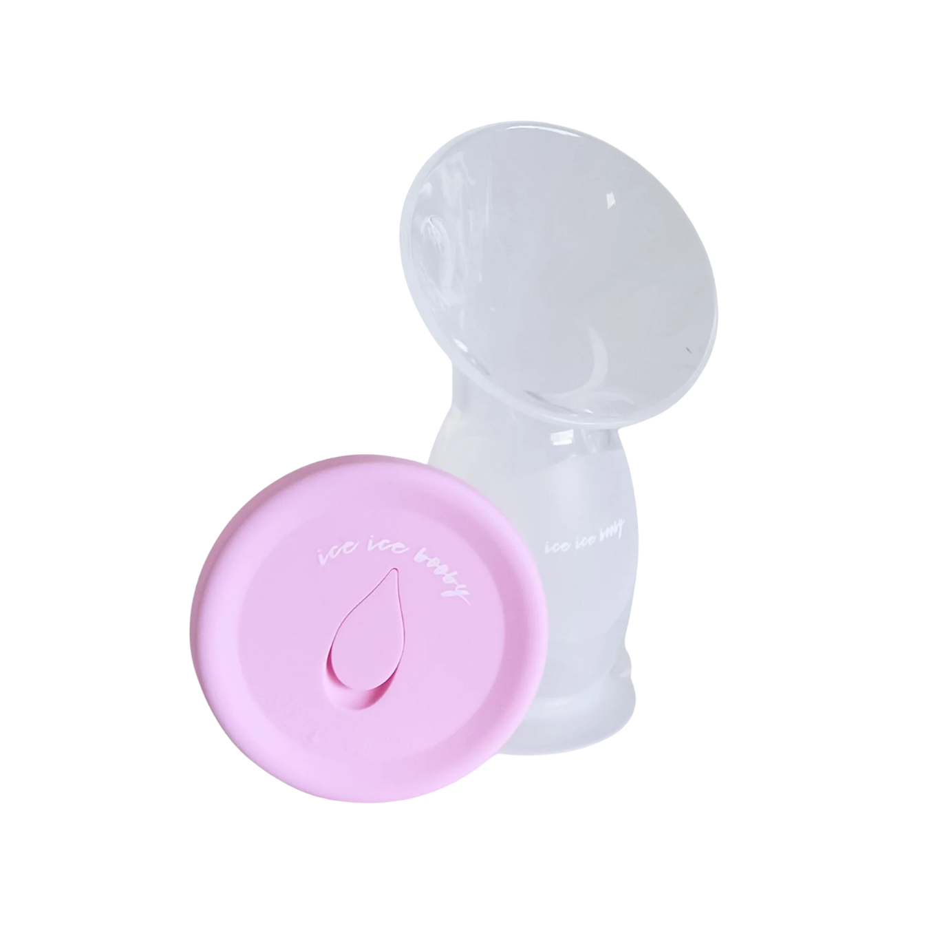 Ice Ice Booby Silicone Breast Pump with Lid