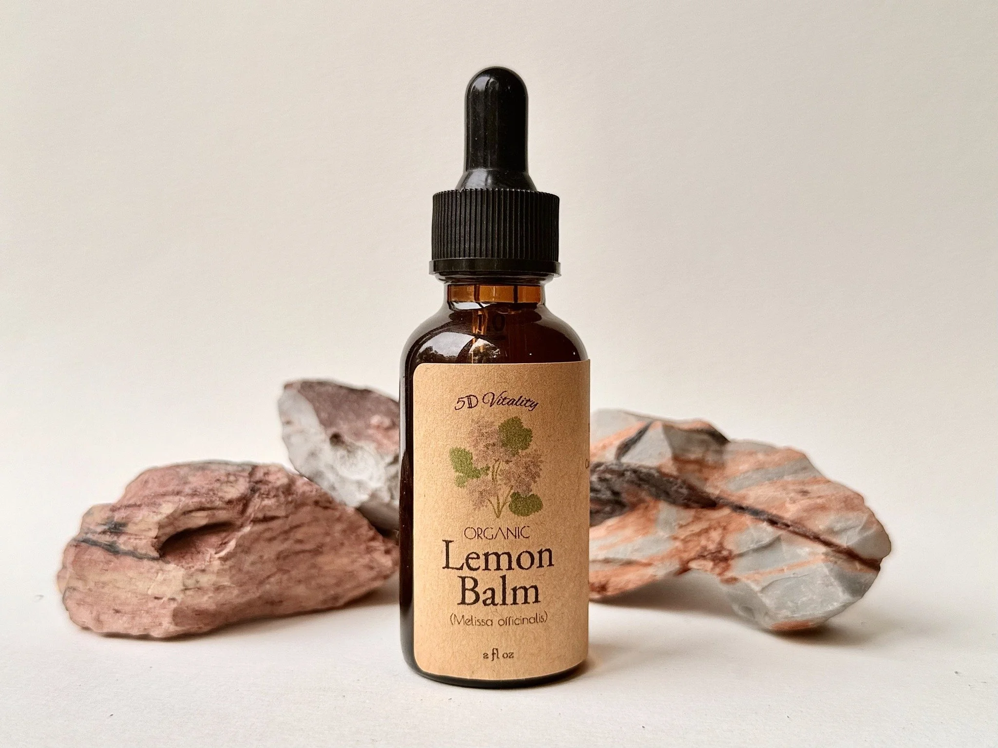 Organic Lemon Balm Tincture 2 fl oz