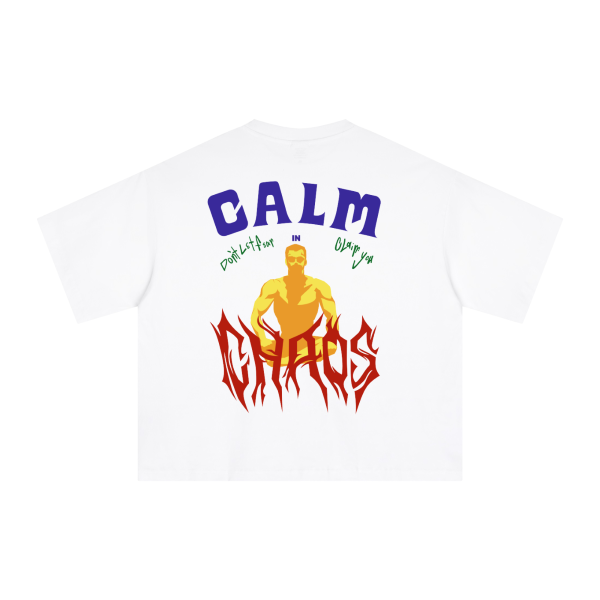 Pre Order "Calm In Chaos" Boxy T Shirt