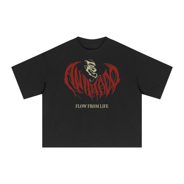 Animado (red-tan) Essential Sorona Boxy T-Shirt( black)-mockups.png