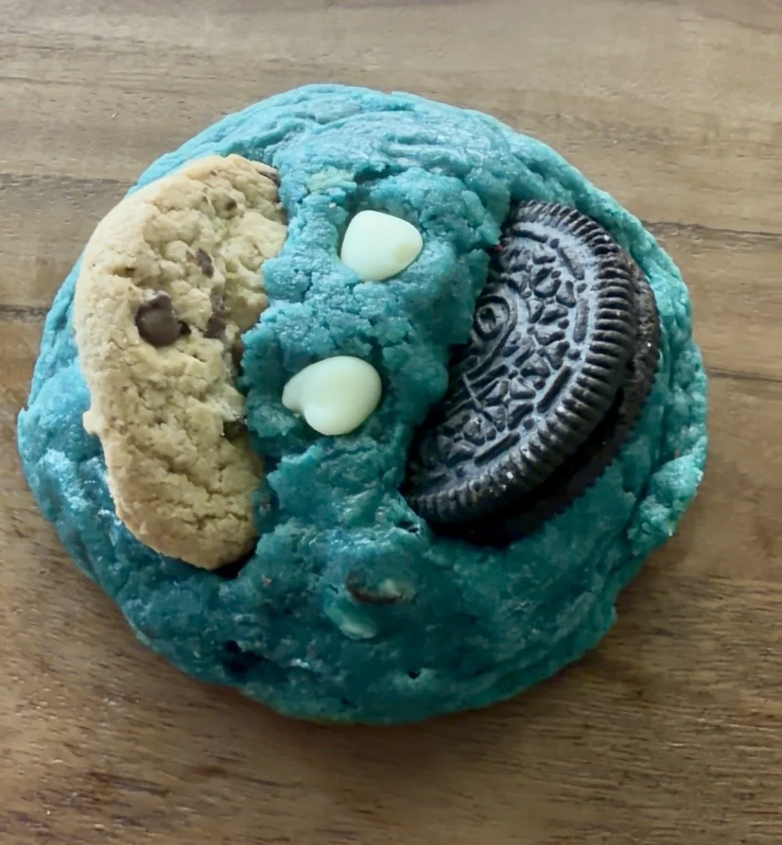 Lil Crumbster-Cookie Monster Inspired Cookie