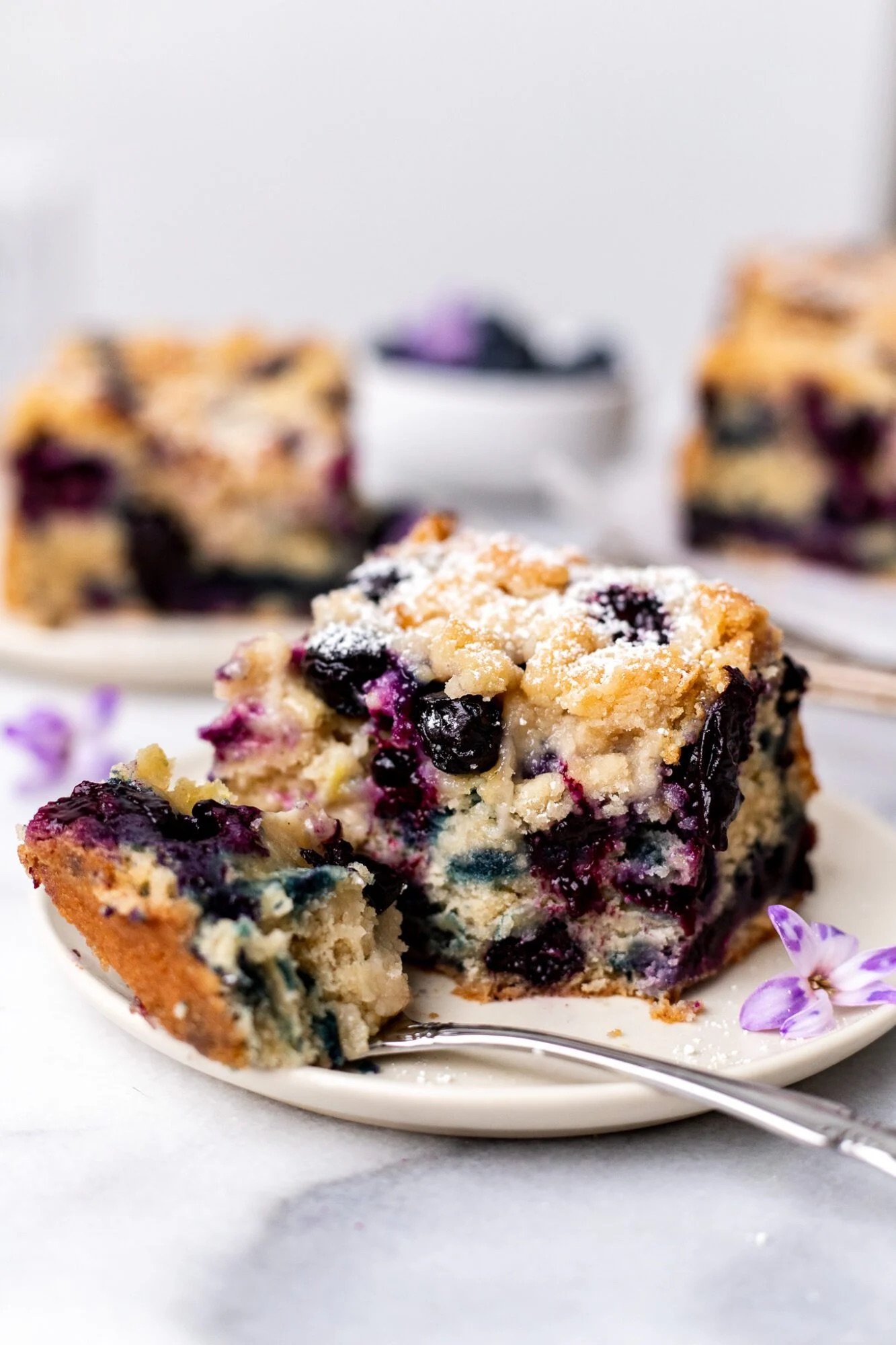 Berry Bright Buckle Cake
