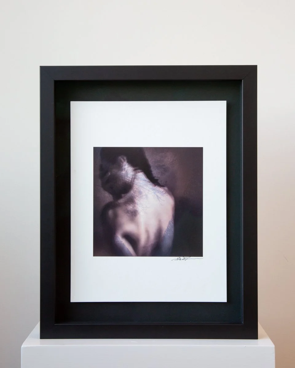 Ellen Friedlander  I  Hiding IV  I  Unique hand-cut archival pigment print  I  14.5 x 11.5 x 1.5 in