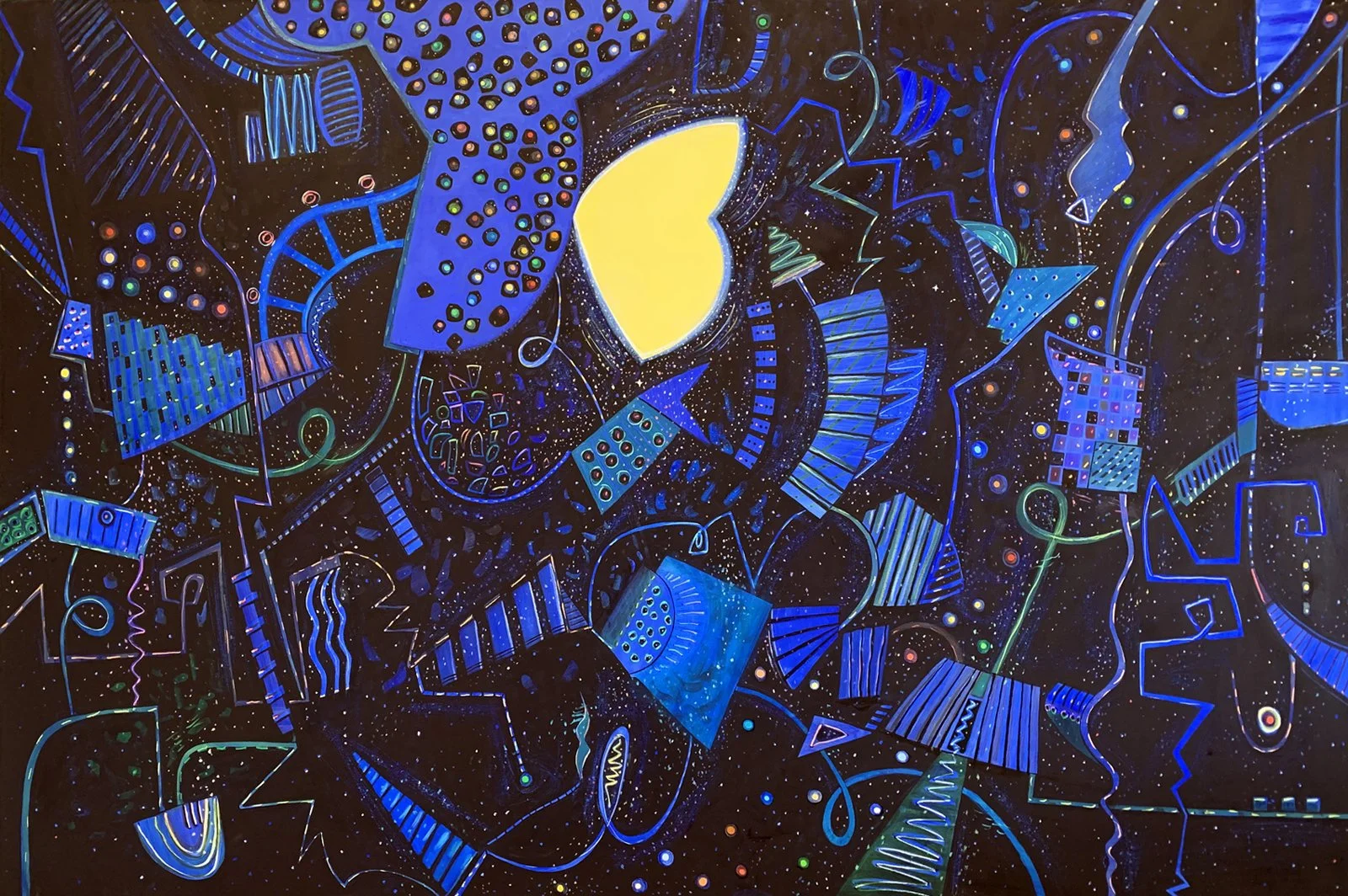 Christine Walker  I  Linger  I  oil on canvas  I. 40 x 60 x 1.5 in