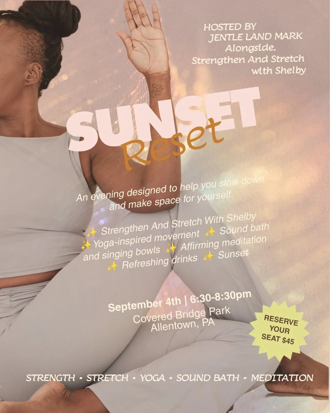 Sunset Reset Yoga in the Park and Sound bath meditation September 4 2026 Allentown Lehigh Valley PA.jpg