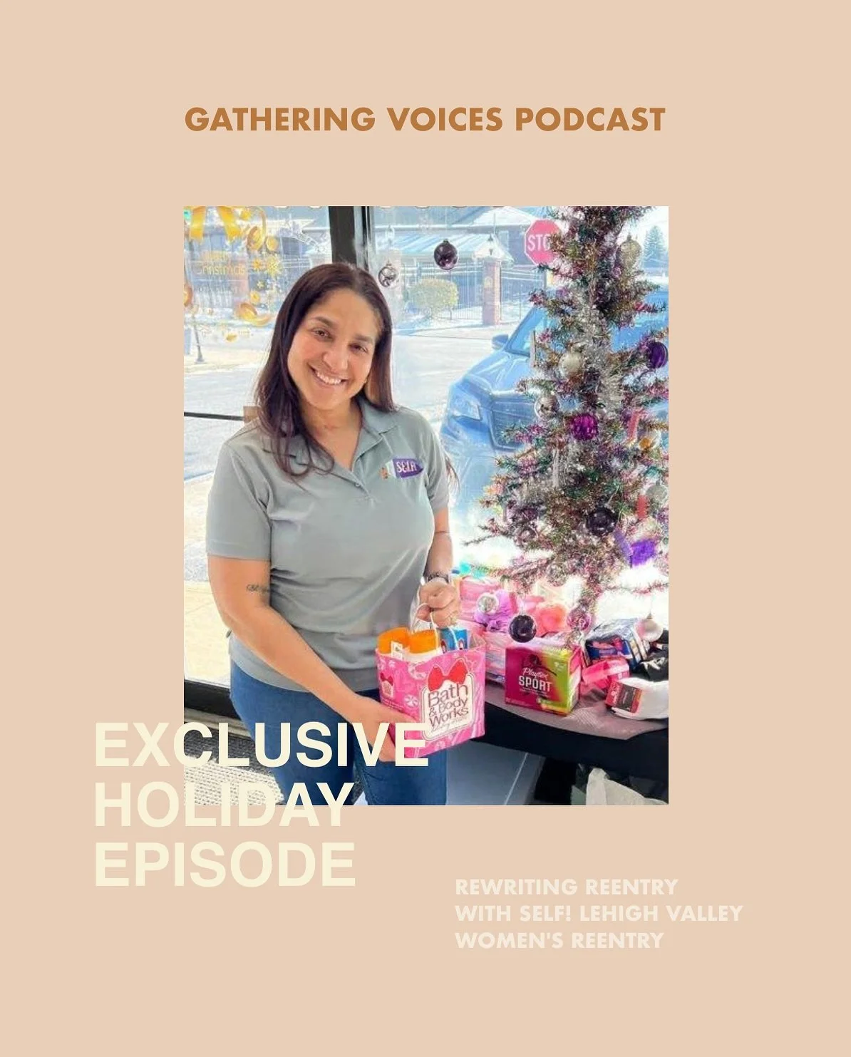 Our exclusive holiday episode is live!✨

Join us on Gathering Voices as we sit down with Luna Fernandez, founder of Self! Lehigh Valley Women&rsquo;s Reentry, to talk about reentry, lived experience, and community impact. This episode also highlights