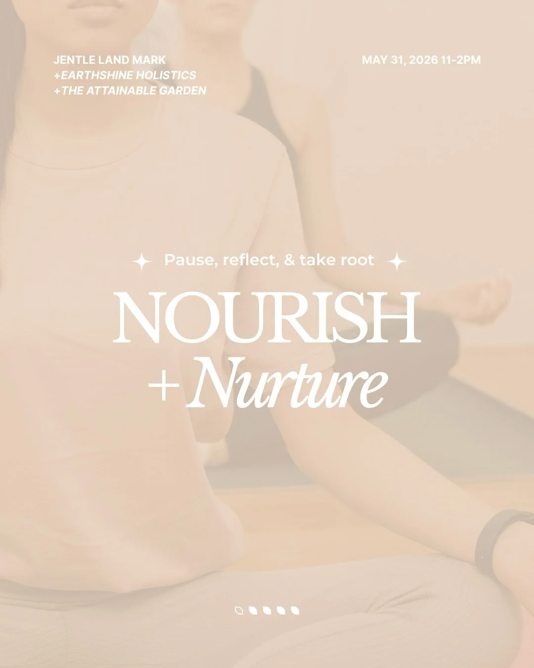 Feeling overwhelmed, disconnected, or stuck in the constant rush of everyday life?

Nourish + Nurture is your invitation to slow down and reconnect. 🌿

Join us on May 31st at Trexler Environmental Center for a nature-based wellness experience design