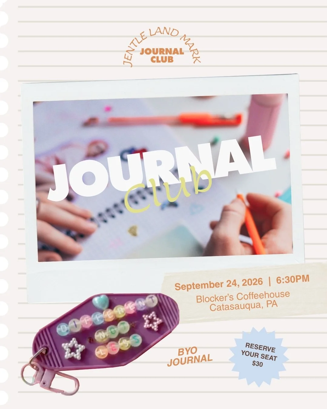 Make + Reflect: A Creative Journaling Night