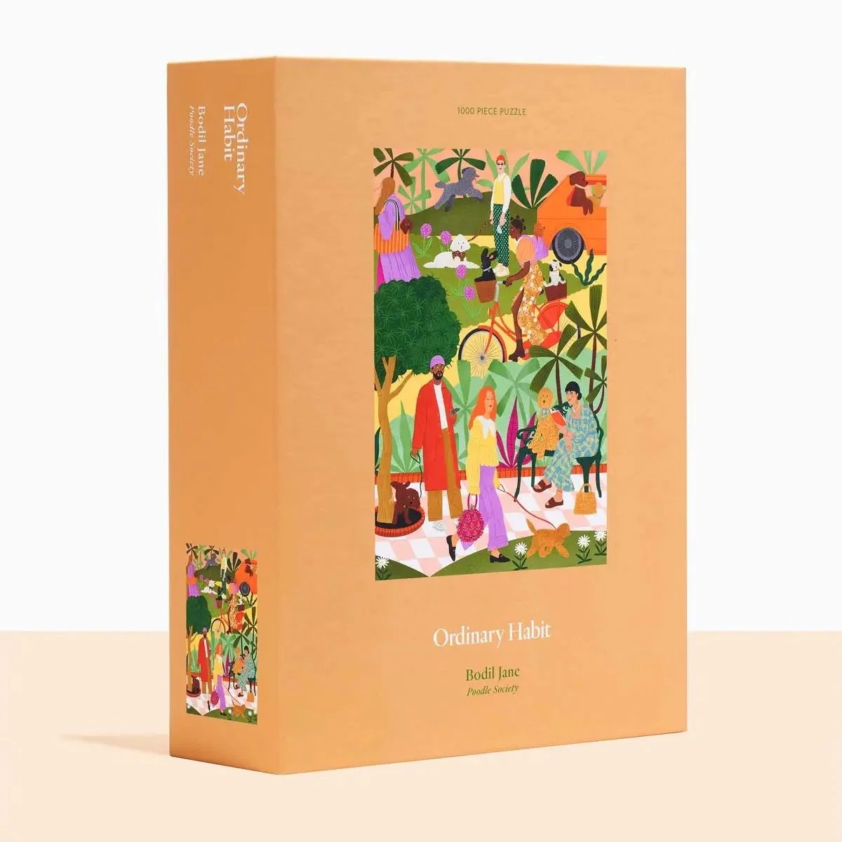 Pois（ポワ）】square poodle onepiece square poodle onepiece【gray