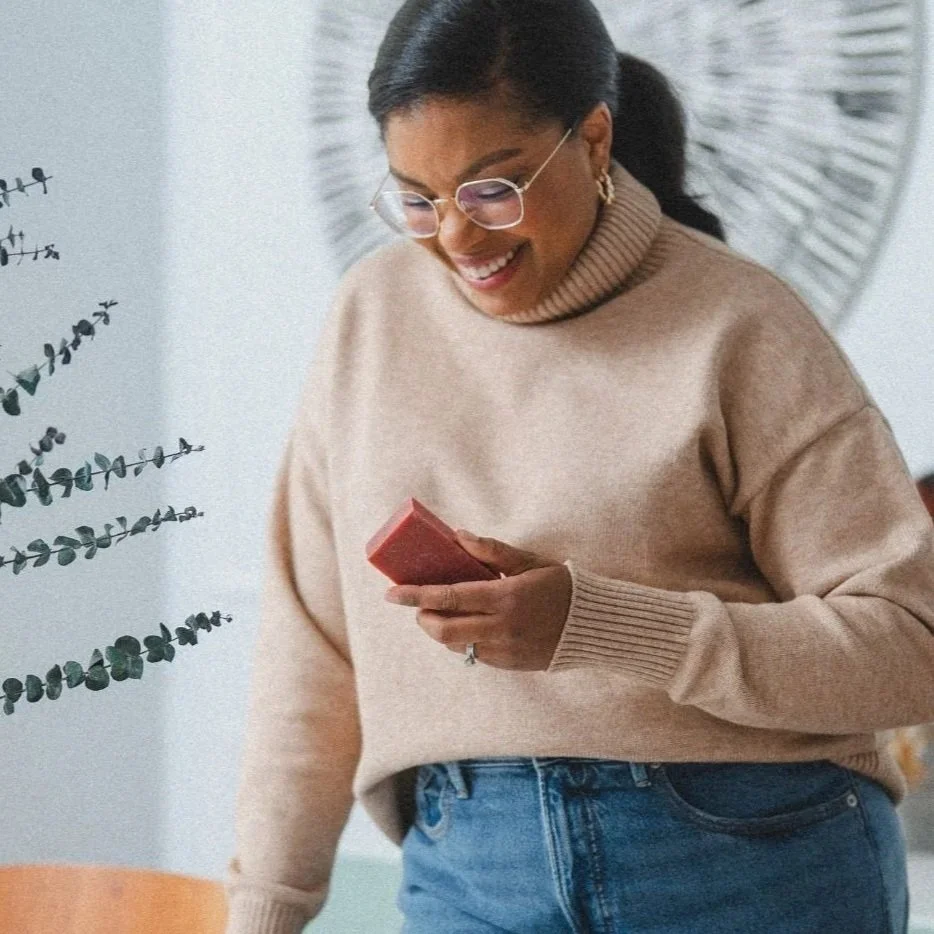 Monique, founder of Butter and Lye, joins the Gathering Voices podcast to talk about non toxic skincare, wellness, and redefining beauty through conscious, clean products.