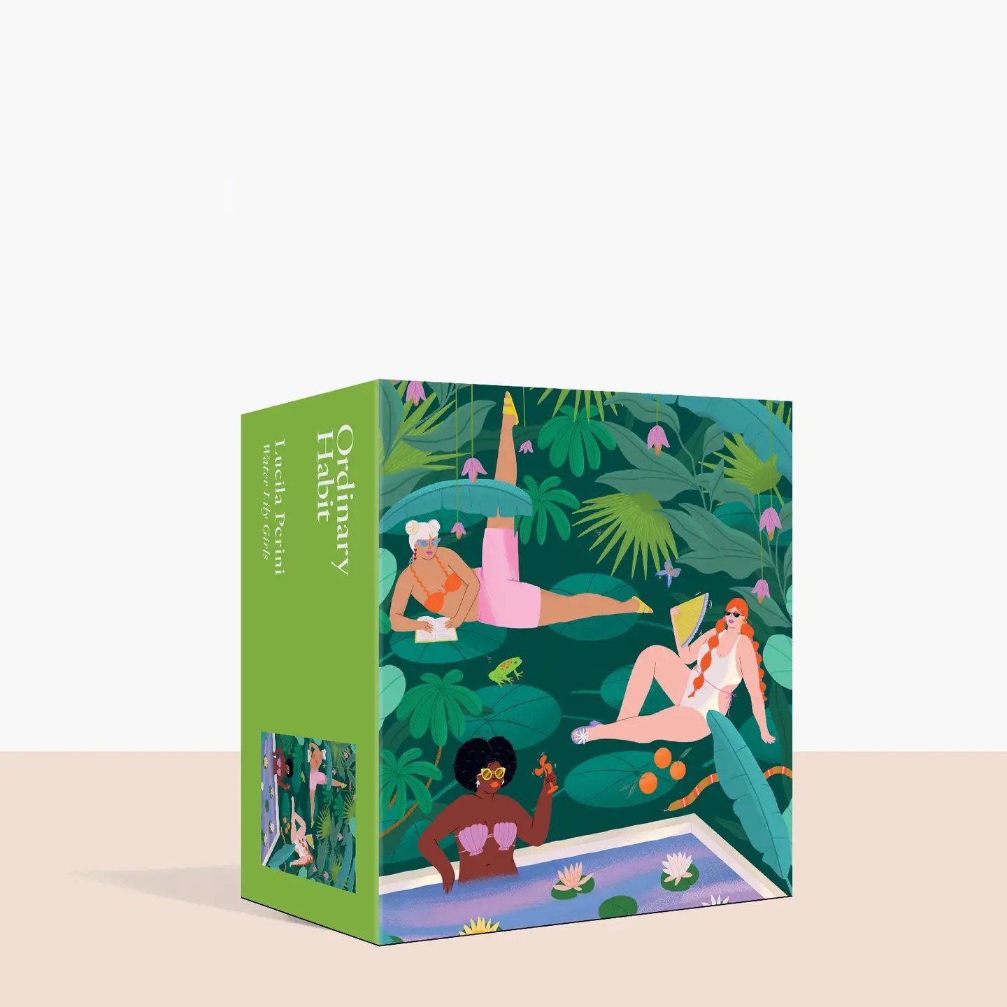 Water Lily Girls 100 Piece Puzzle Delight