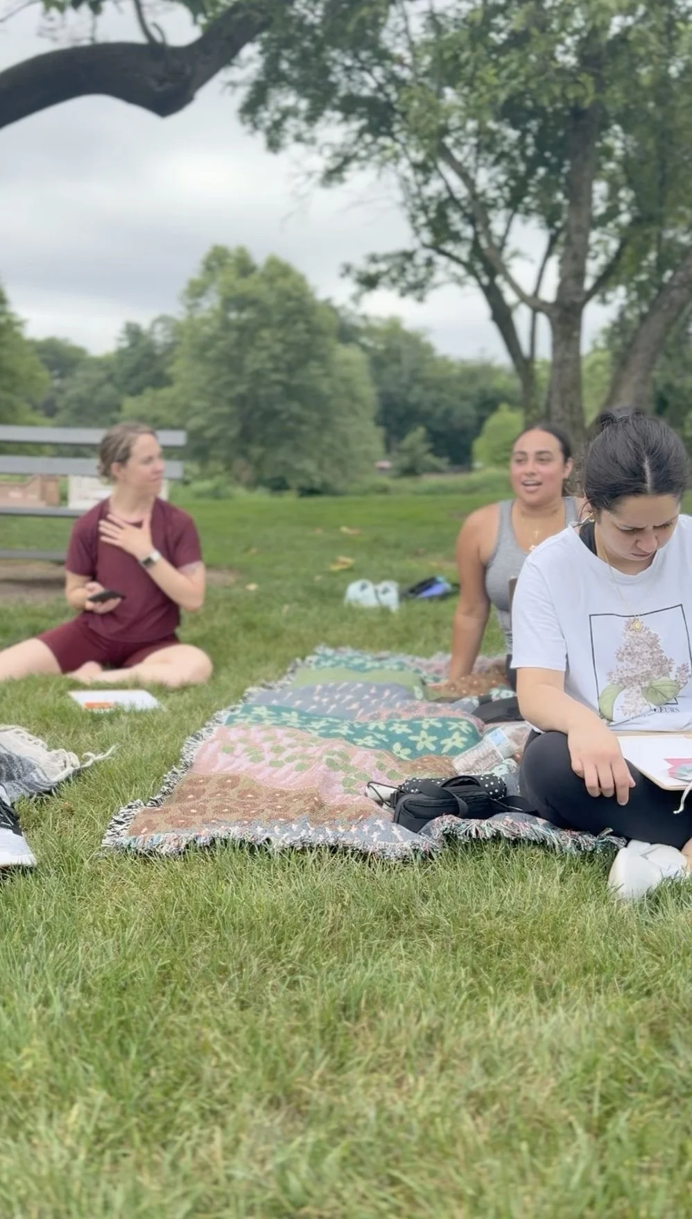 Outdoor women's gathering where we were able to connect, reflect and support physical and mental health.