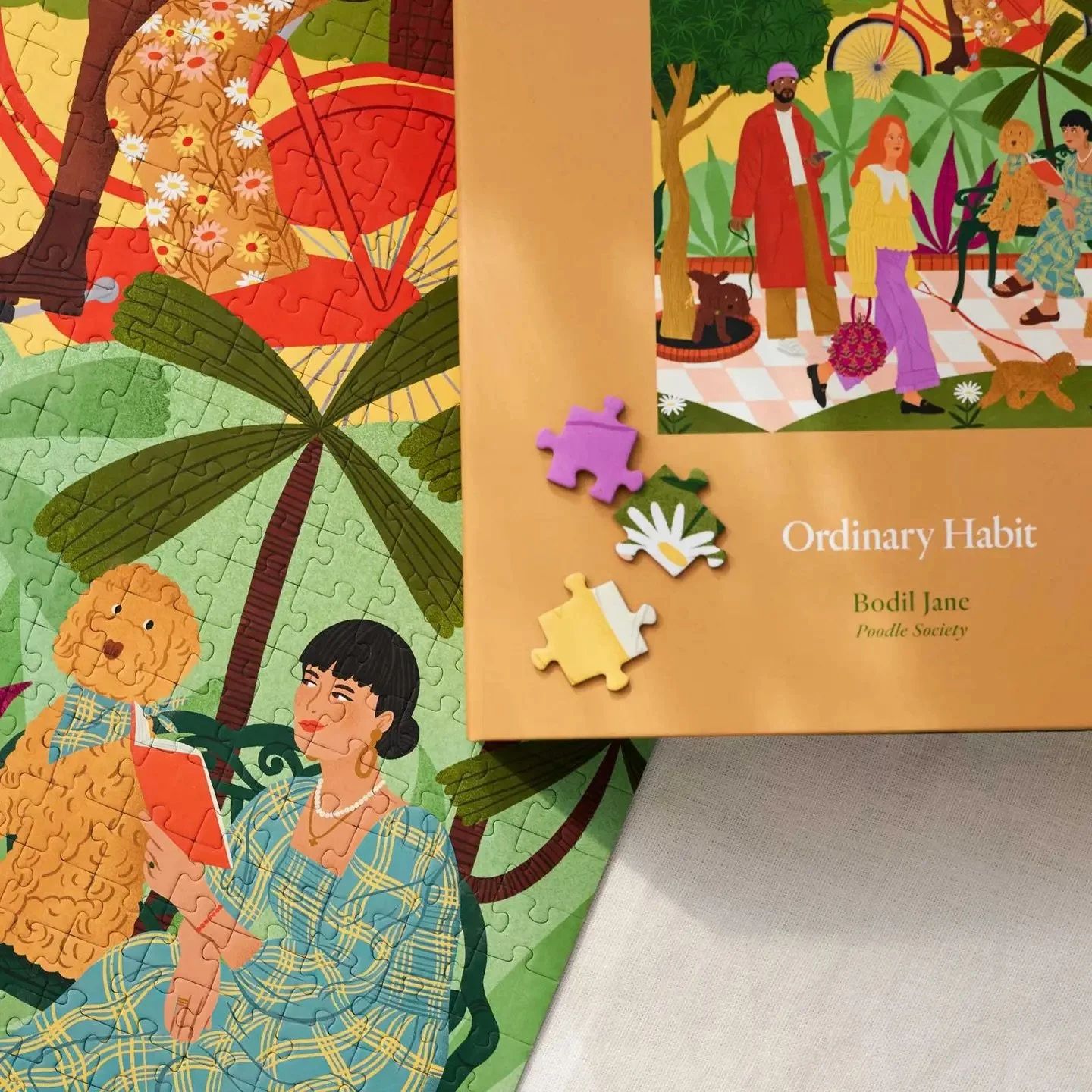 Poodle Society 1000-Piece Puzzle — Jentle Land Mark