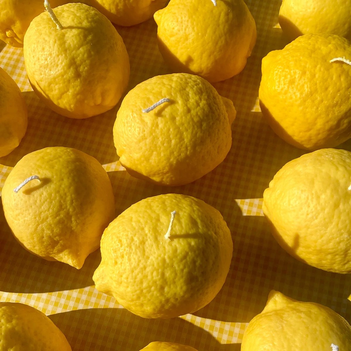 Zesty Lemon Decorative Soy Wax Candle
