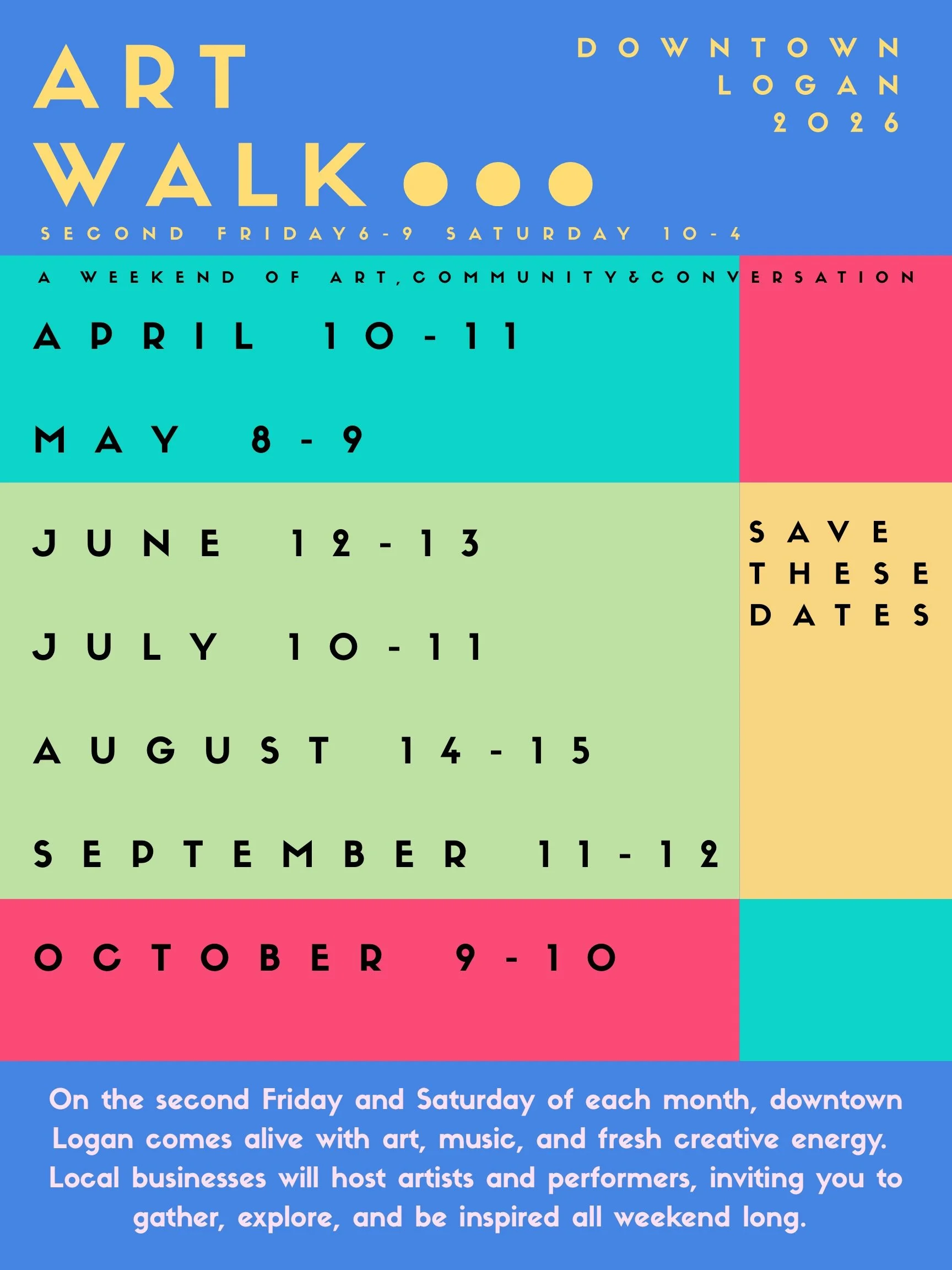 Downtown Logan Art Walk