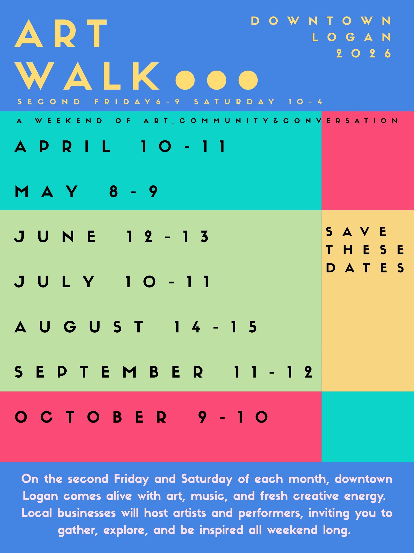 Downtown Logan Art Walk