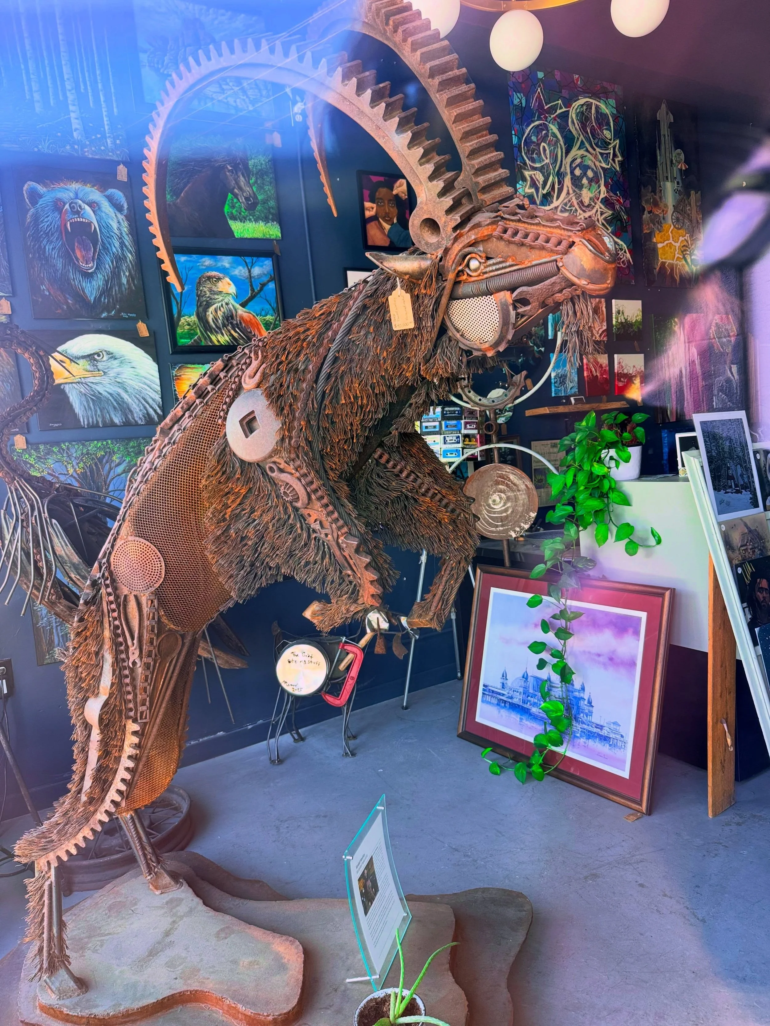 Always something happening at the Logan Gallery