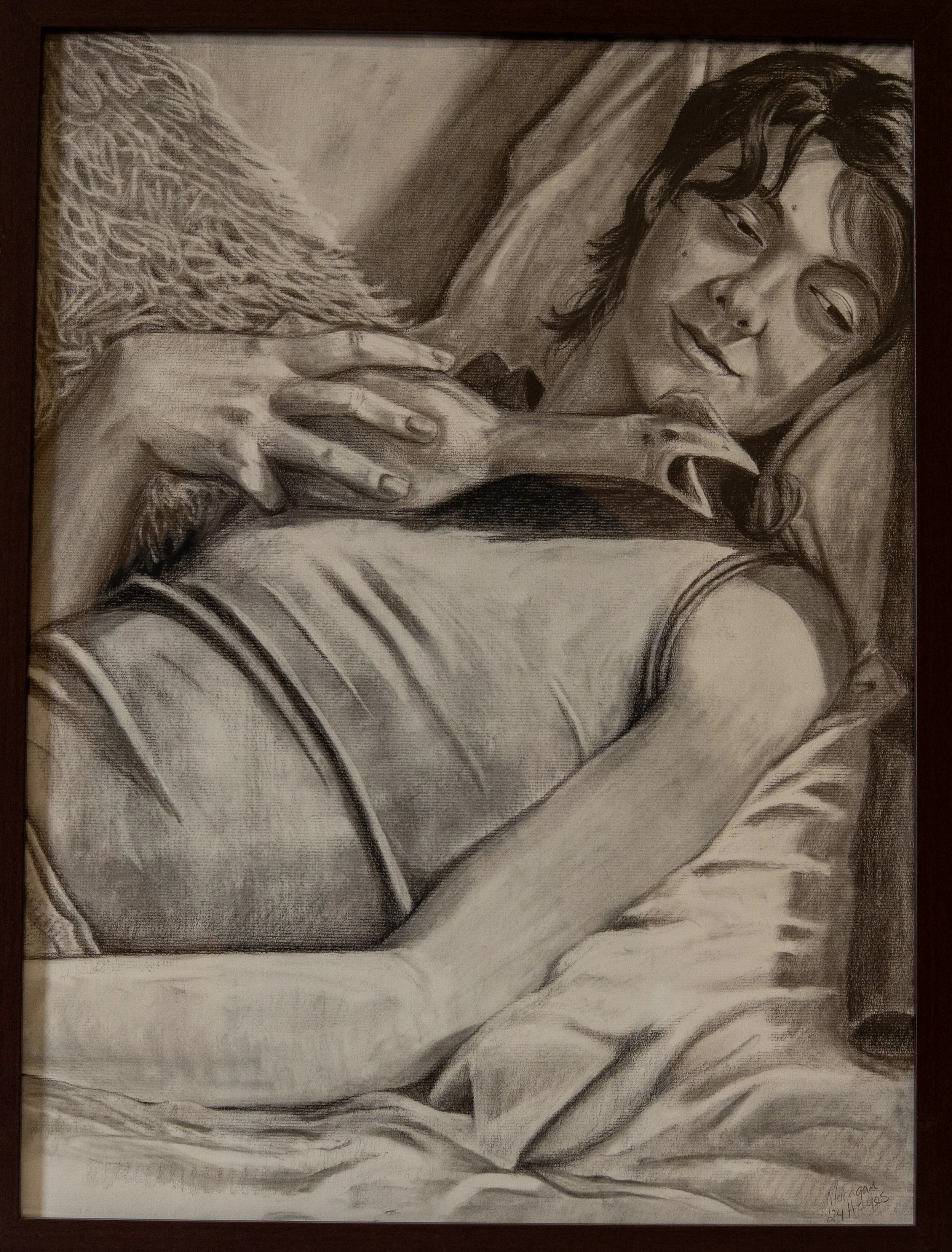 Morrigan Hayes_Baffle Them, Darling_Charcoal Drawing.JPG