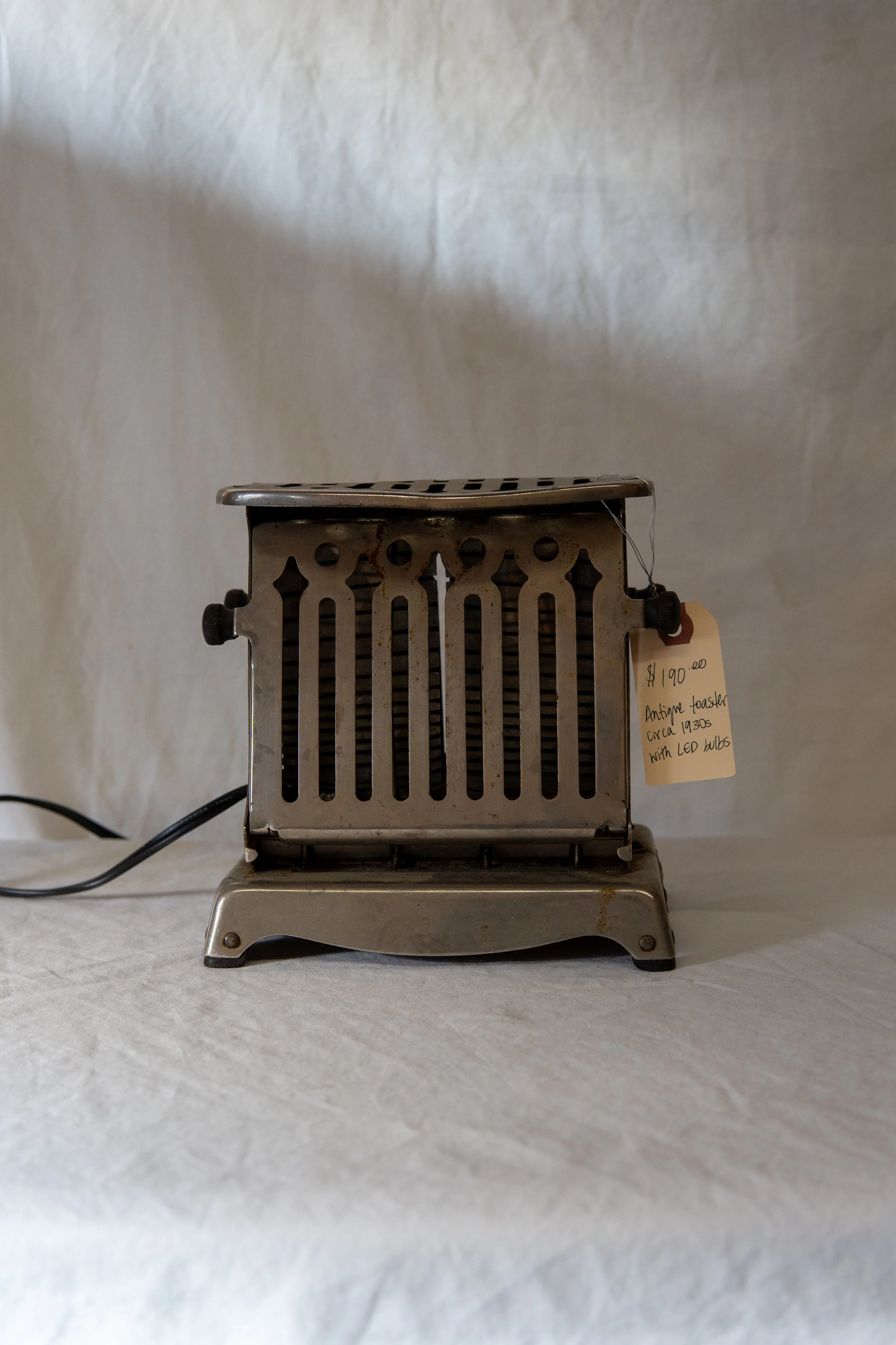 Allyson Lundberg_Antique Toaster Lamp Front Side.JPG