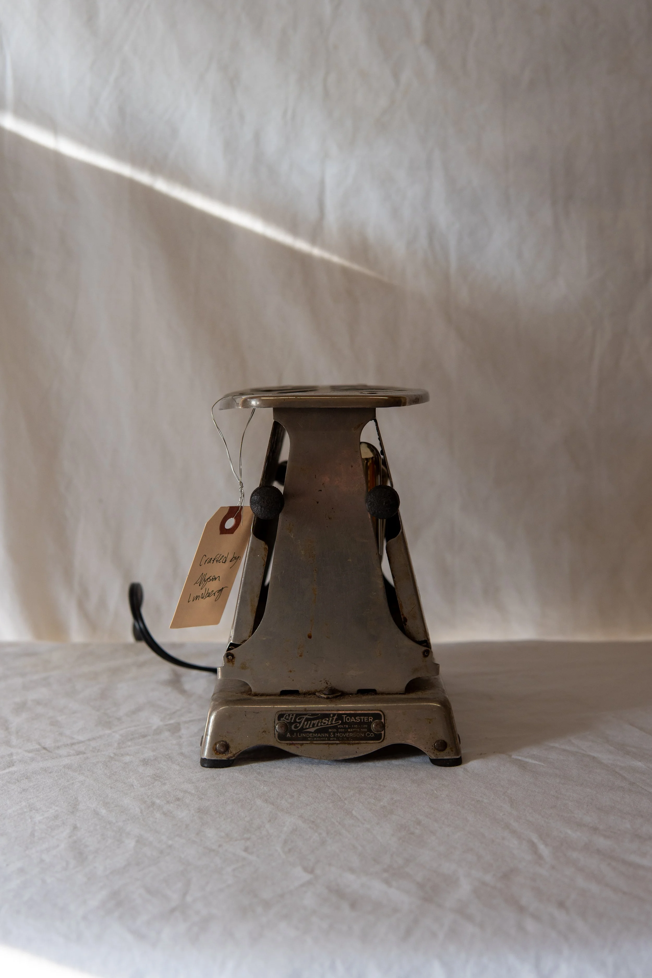 Allyson Lundberg_Antique Toaster Lamp_Right Side.JPG